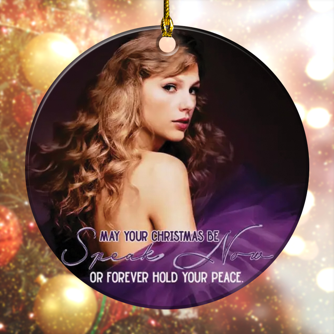 Taylor Swift Fixed Shape-sided Acrylic Ornament