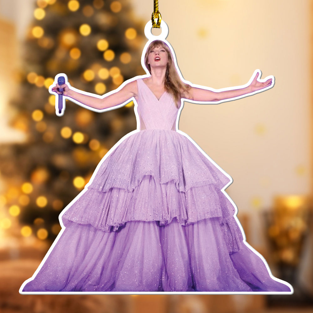 Taylor Swift Custom Shape-sided Acrylic Ornament