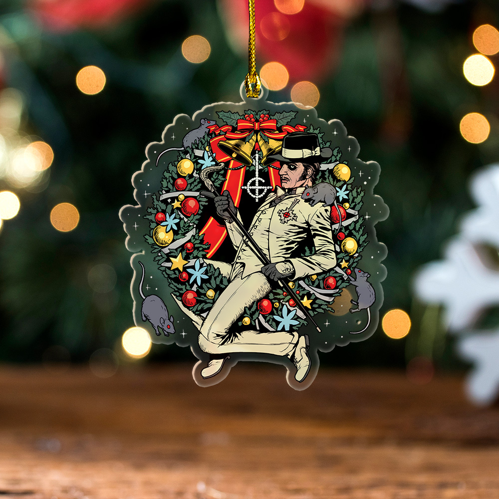 Ghost Band Custom Shape Clear-sided Acrylic Ornament