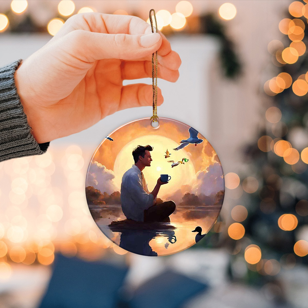 Matthew Perry x Friends Fixed Shape-sided Acrylic Ornament