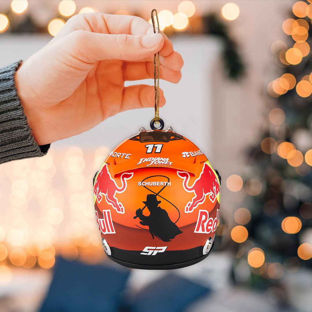 Red Bull Racing  Custom Shape-sided Acrylic Ornament