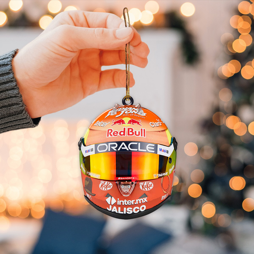 Red Bull Racing  Custom Shape-sided Acrylic Ornament