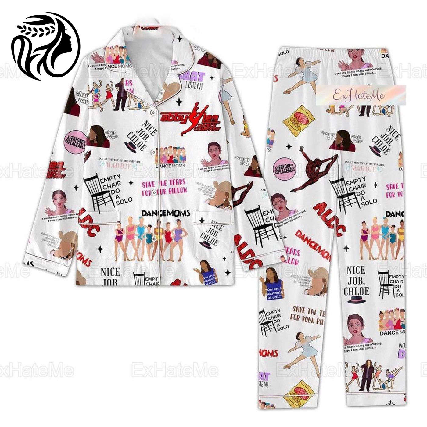 Abby Lee Dance Company Chloe Pajamas Set: Perfect Christmas Gift for Abby Dance Mom Movie Fans!