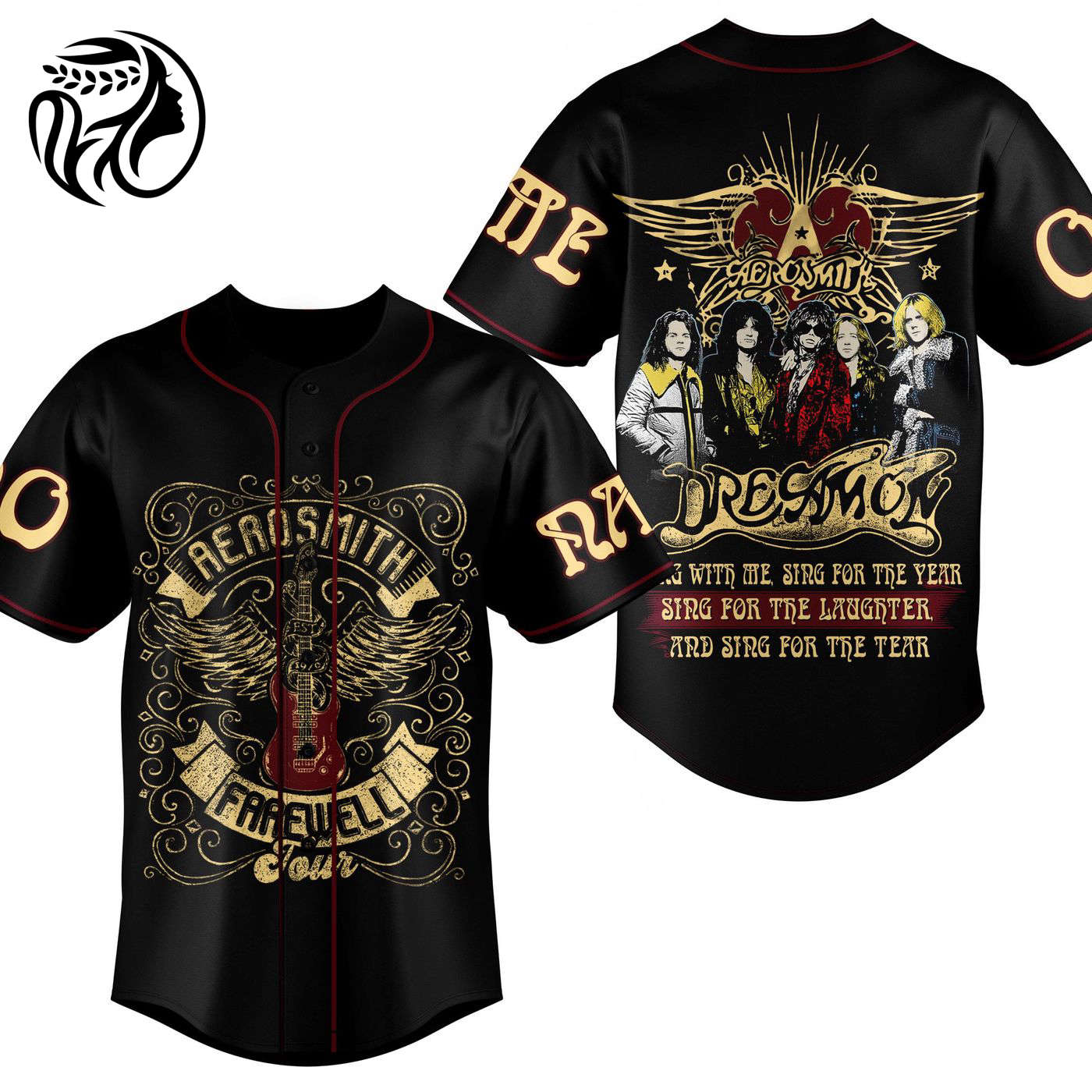 Aerosmith Baseball Jersey For Men Women And Kids Gift