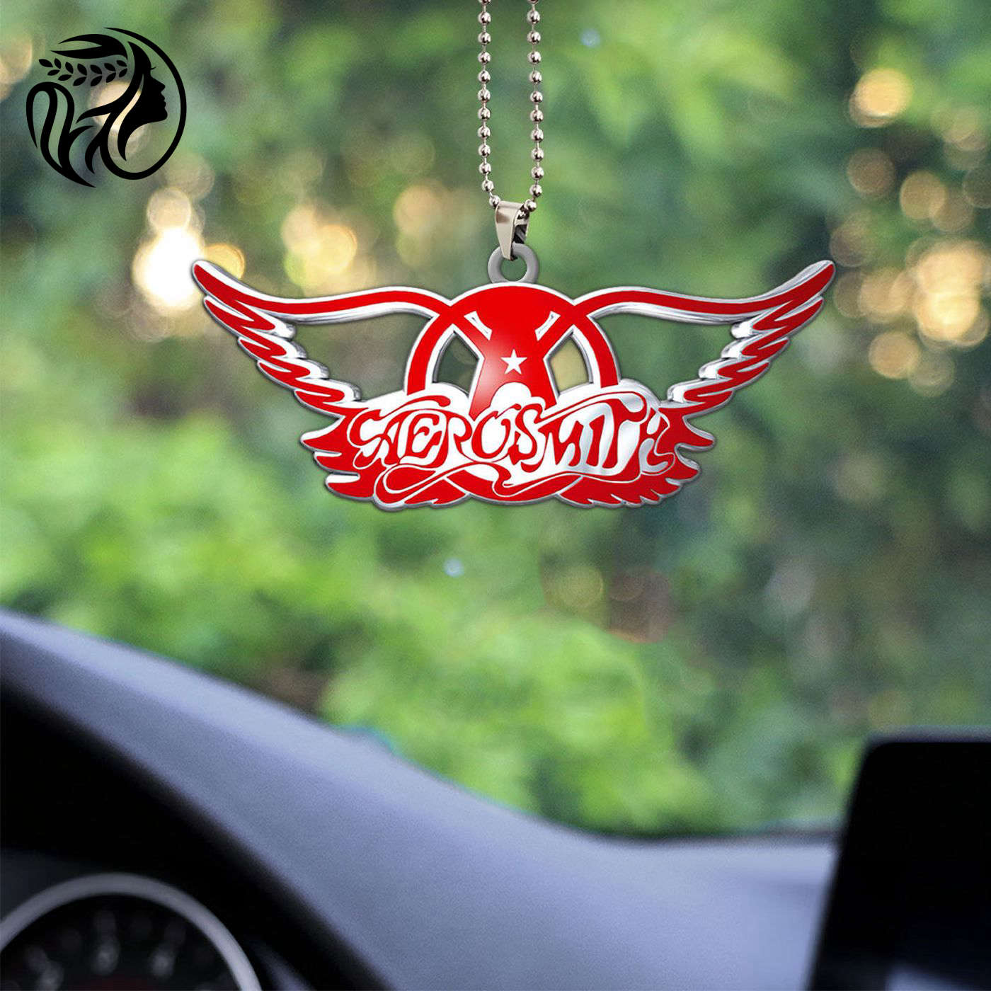 Aerosmith Custom Shape 1-sided Acrylic Car Ornament