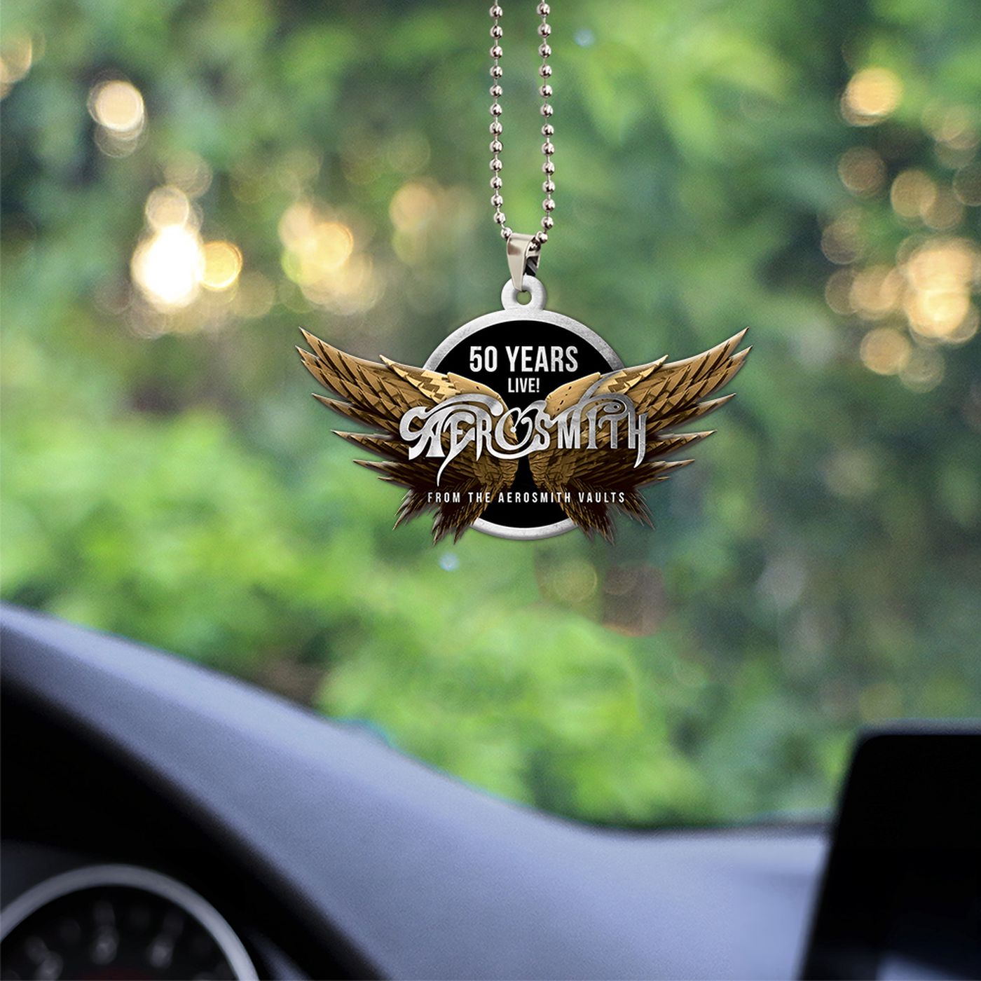 Aerosmith Custom Shape-sided Acrylic Car Ornament Gift