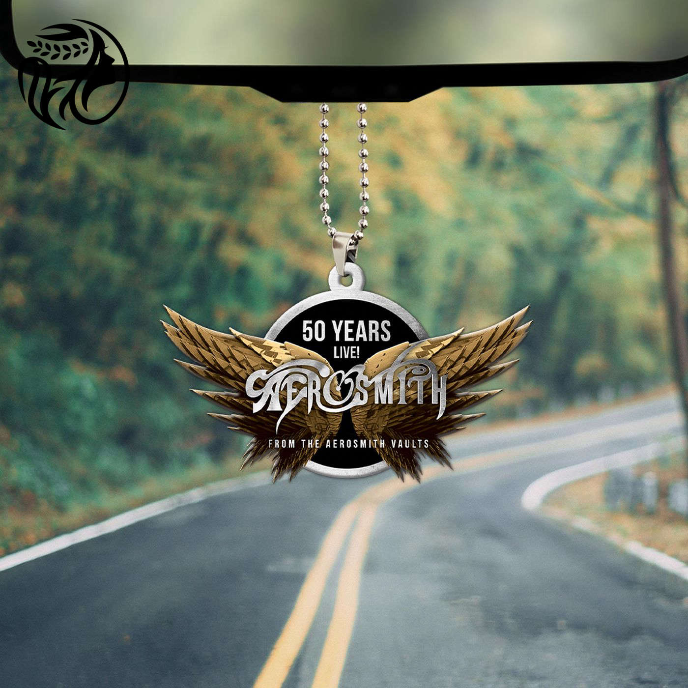 Aerosmith Custom Shape-sided Acrylic Car Ornament Gift