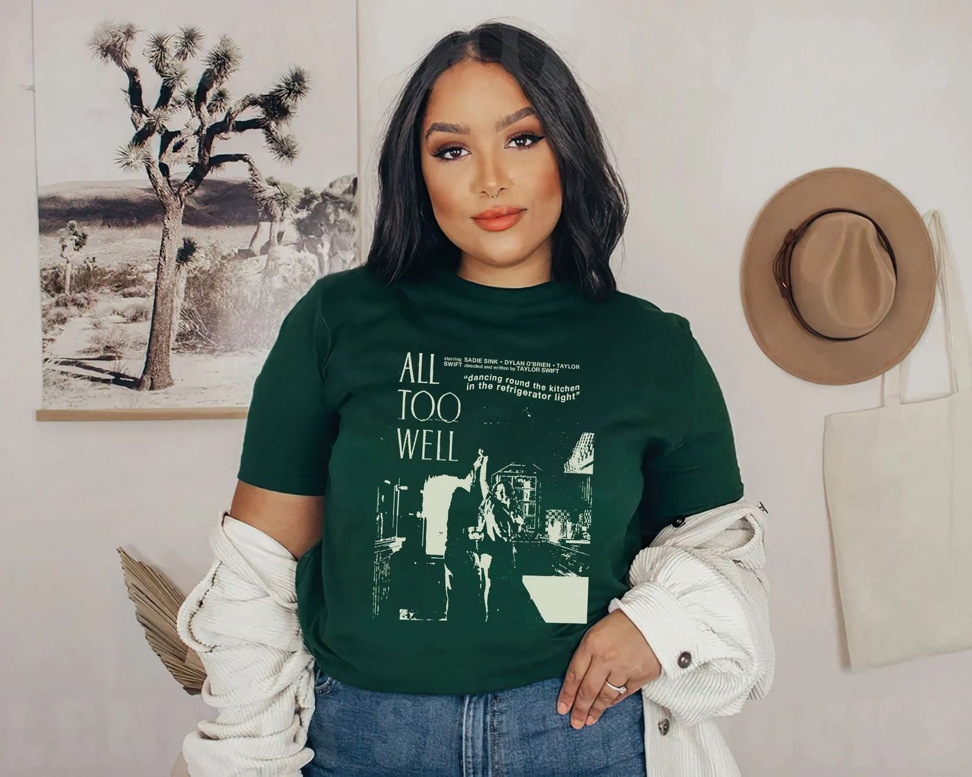 Vintage Taylor Swiftie Merch: All To Well & The Eras Tour 2023 T-Shirts