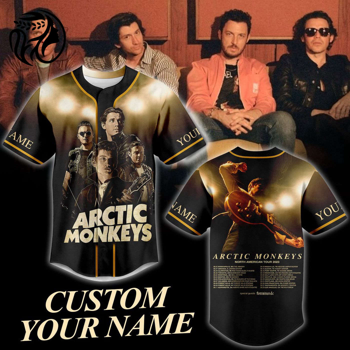 Arctic Monkeys Baseball Jersey For Men Women And Kids Gift