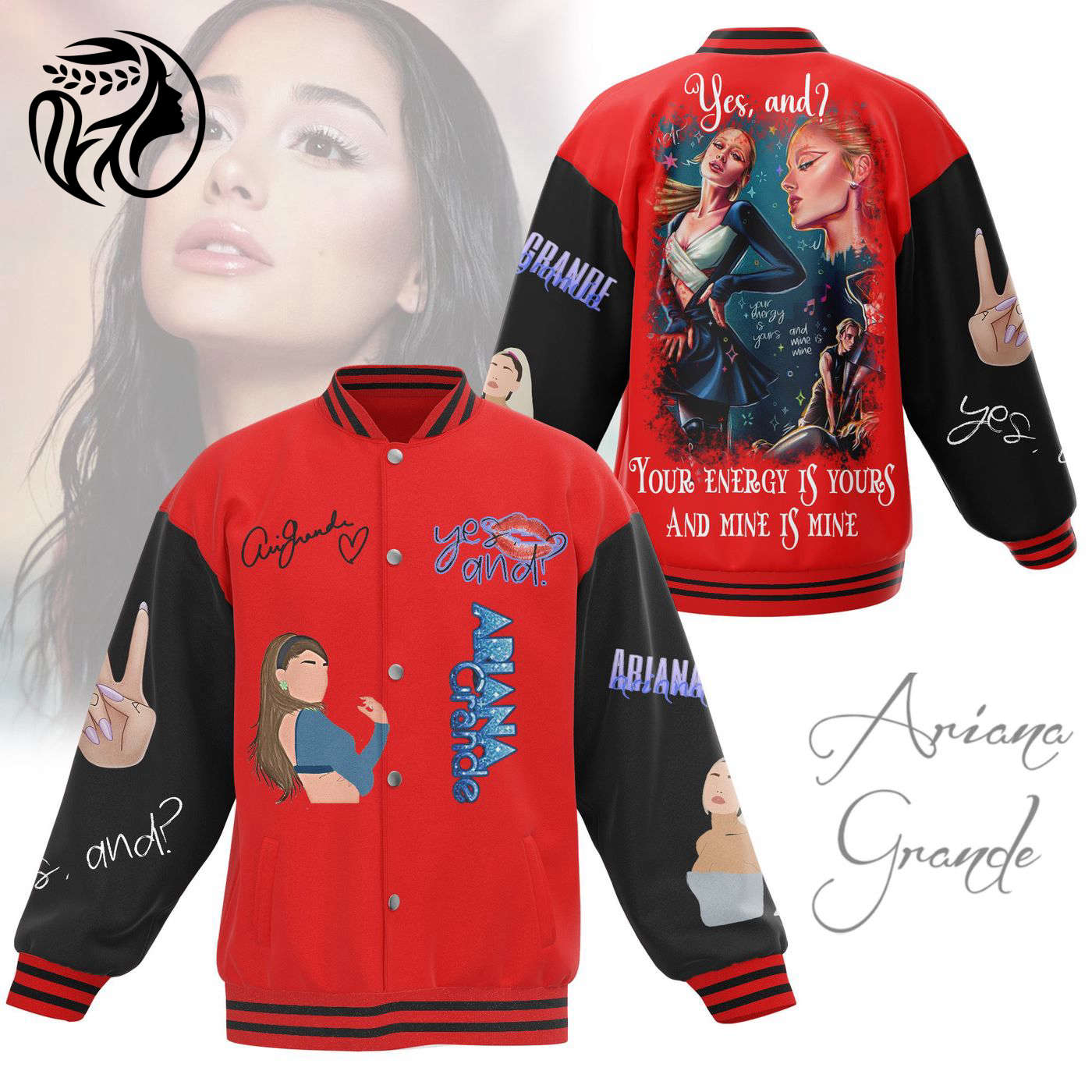 Ariana Grande New Premium Baseball Jacket Gift For Fan