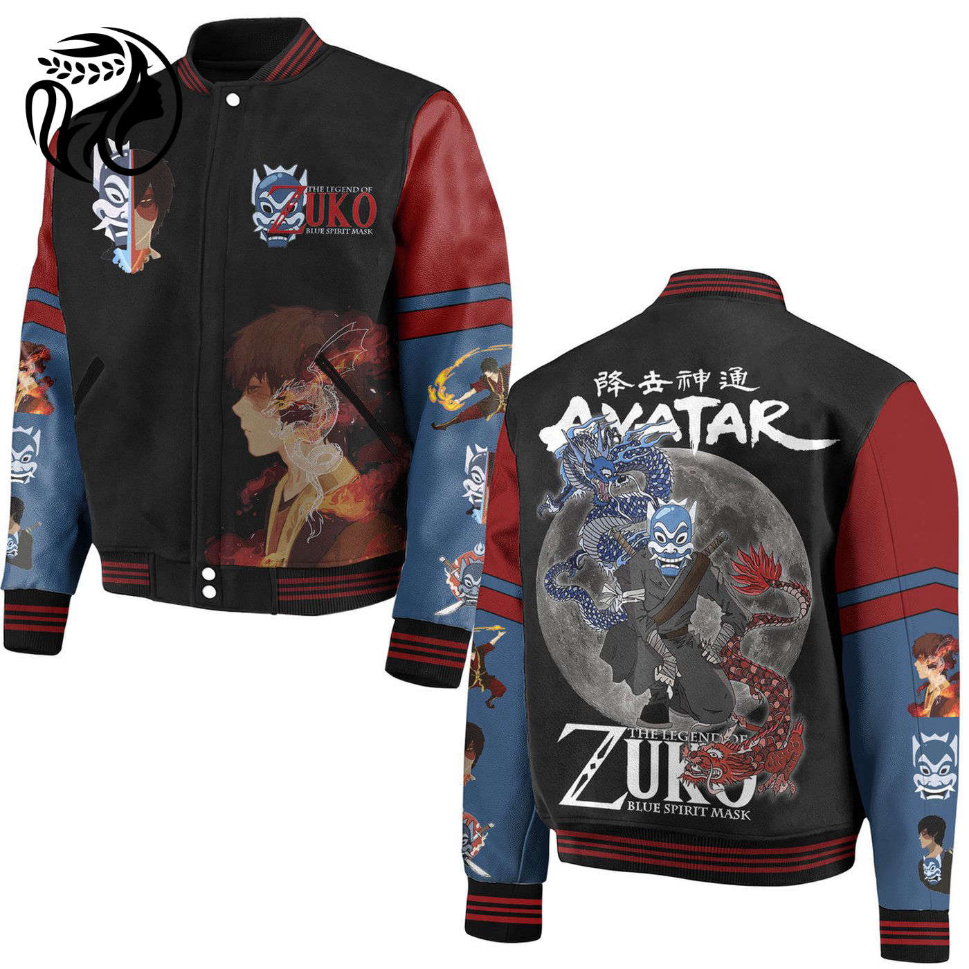 Avatar The Last AirbenderNew Premium Baseball Jacket Gift For Fan