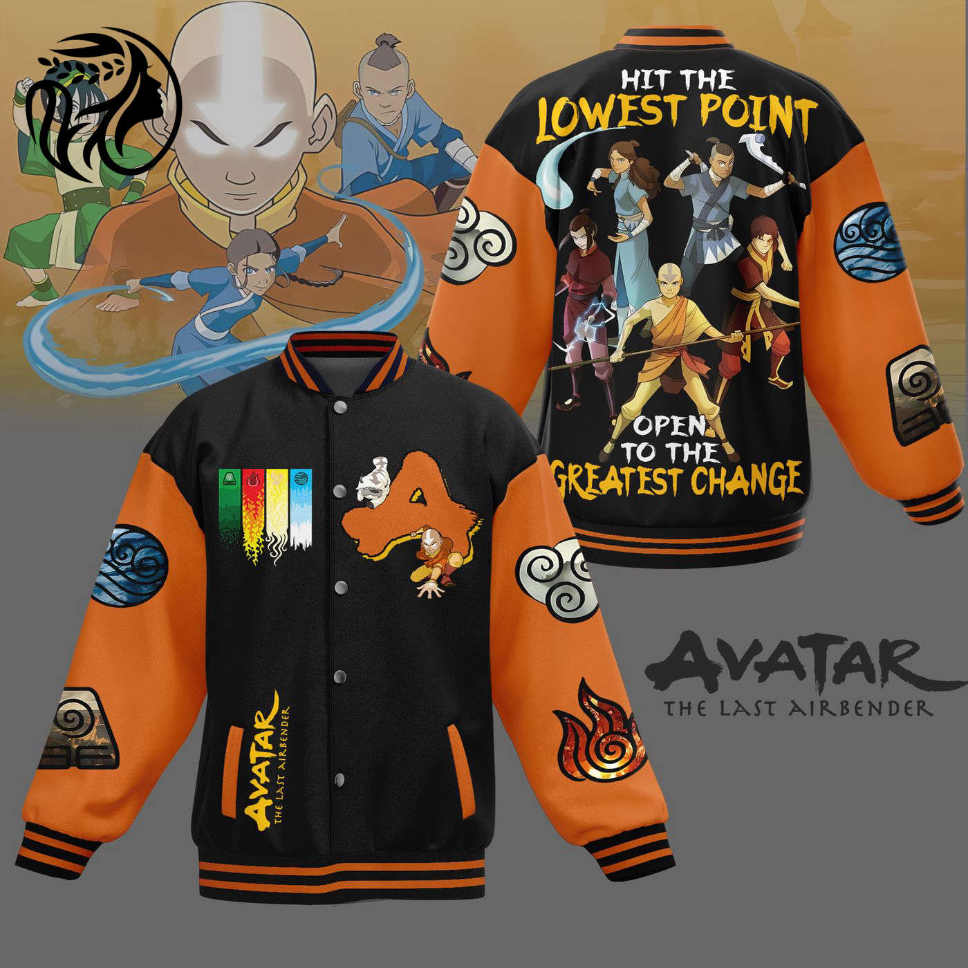 Avatar The Last AirbenderNew Premium Baseball Jacket Gift For Fan