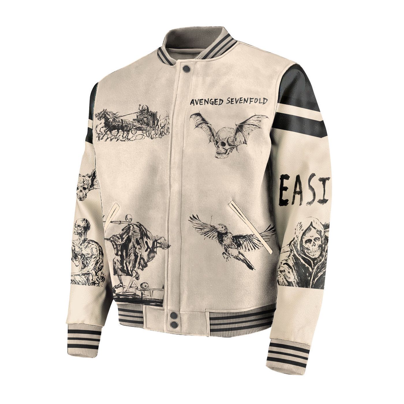Avenged Sevenfold New Premium Baseball Jacket Gift For Fan Avenged Sevenfold New Premium Baseball Jacket Gift For Fan