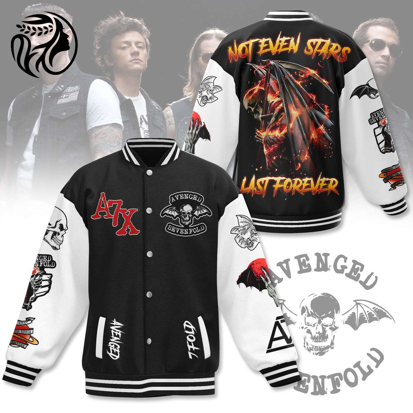 Avenged Sevenfold New Premium Baseball Jacket Gift For Fan
