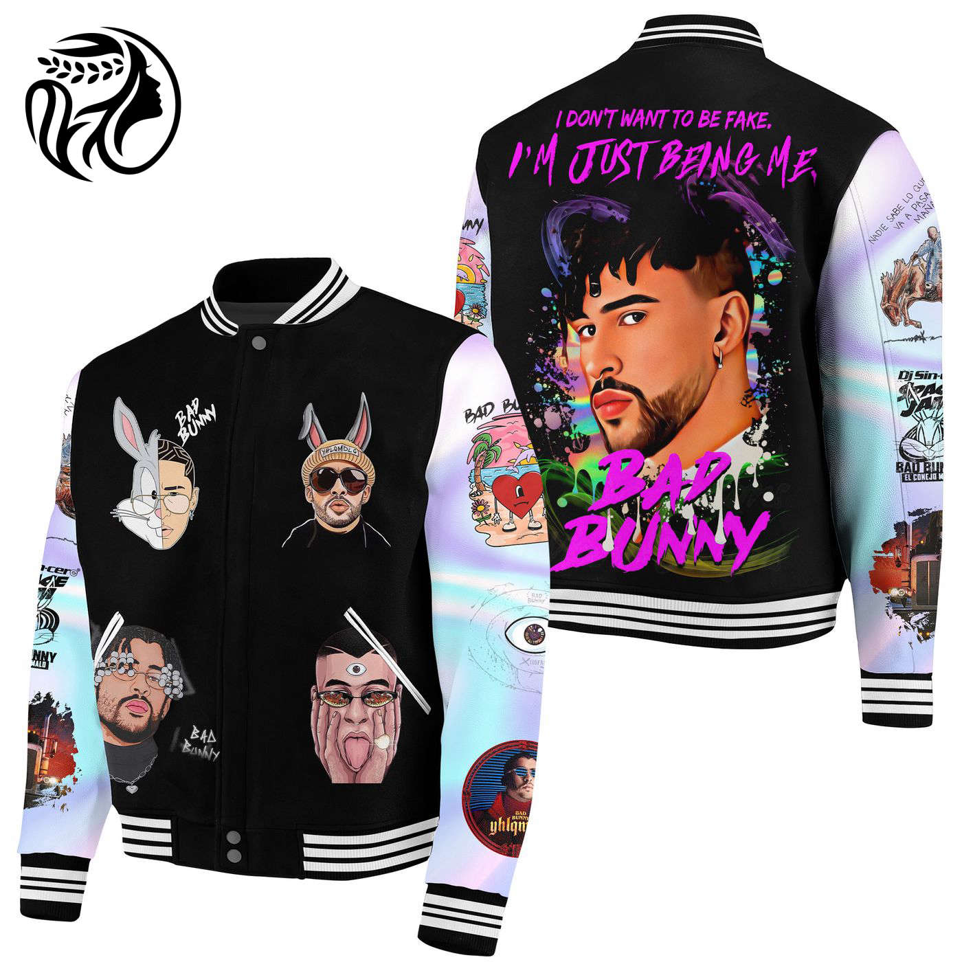 Bad Bunny New Premium Baseball Jacket Gift For Fan
