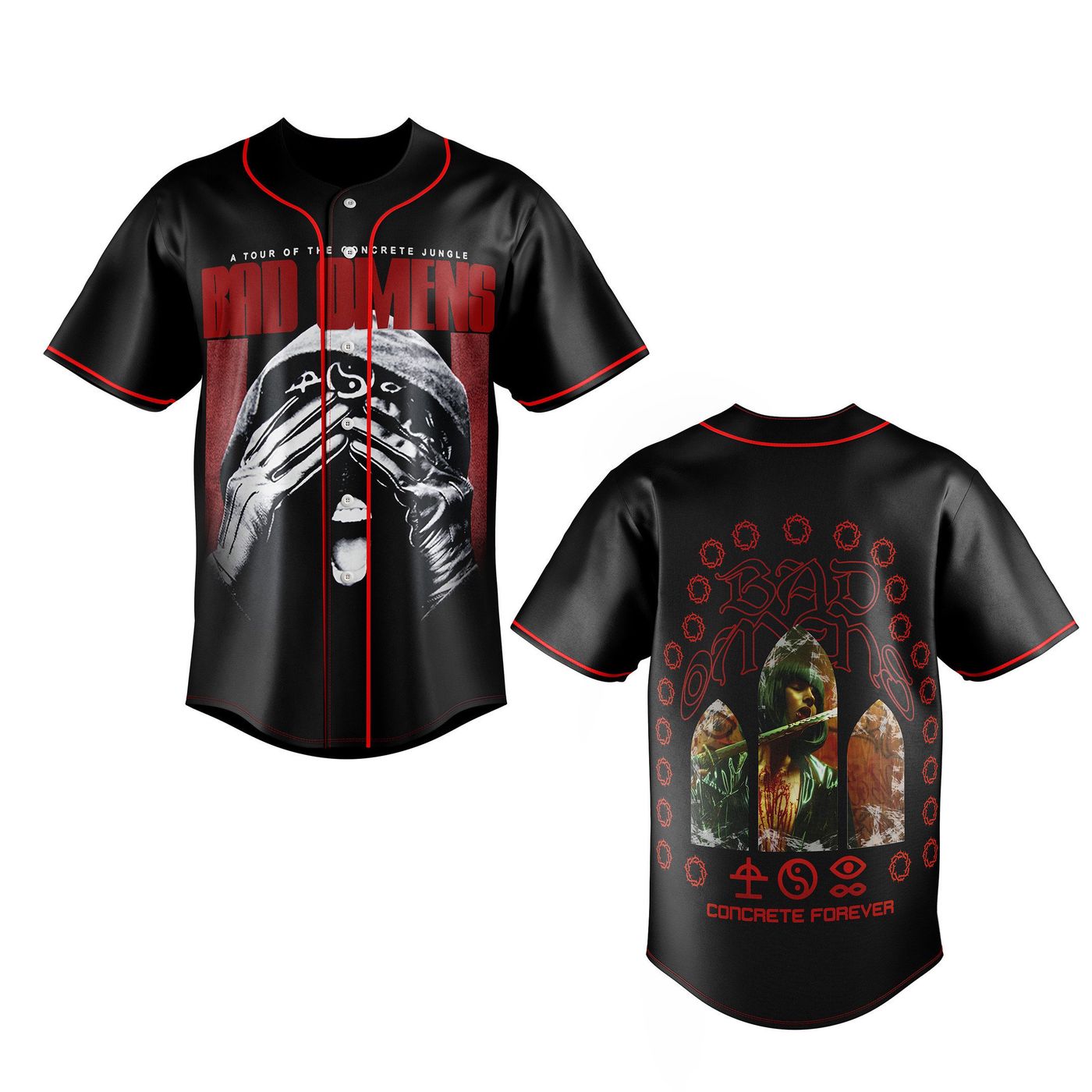 Bad Omens Baseball Jersey For Men Women And Kids Gift