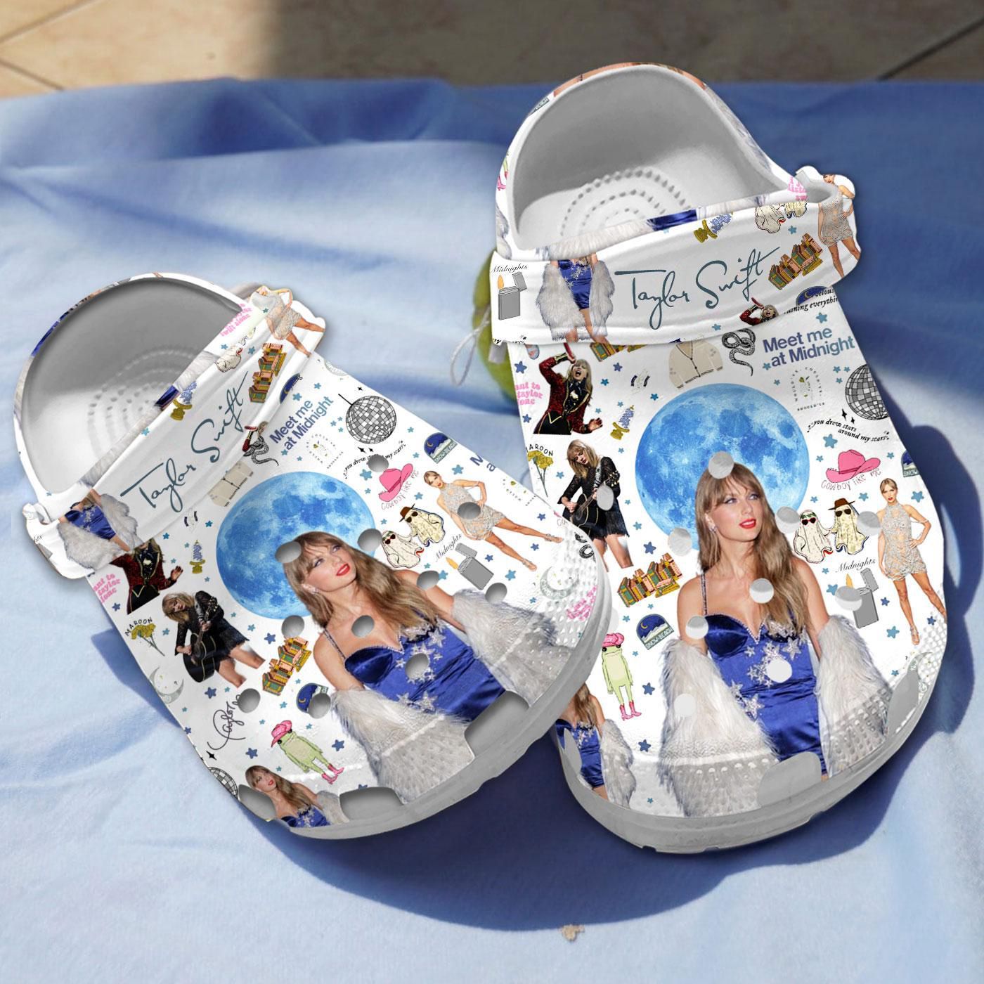 Taylor Swift Classic Clogs: Best Gift for Fans Featuring Beautiful Music Star