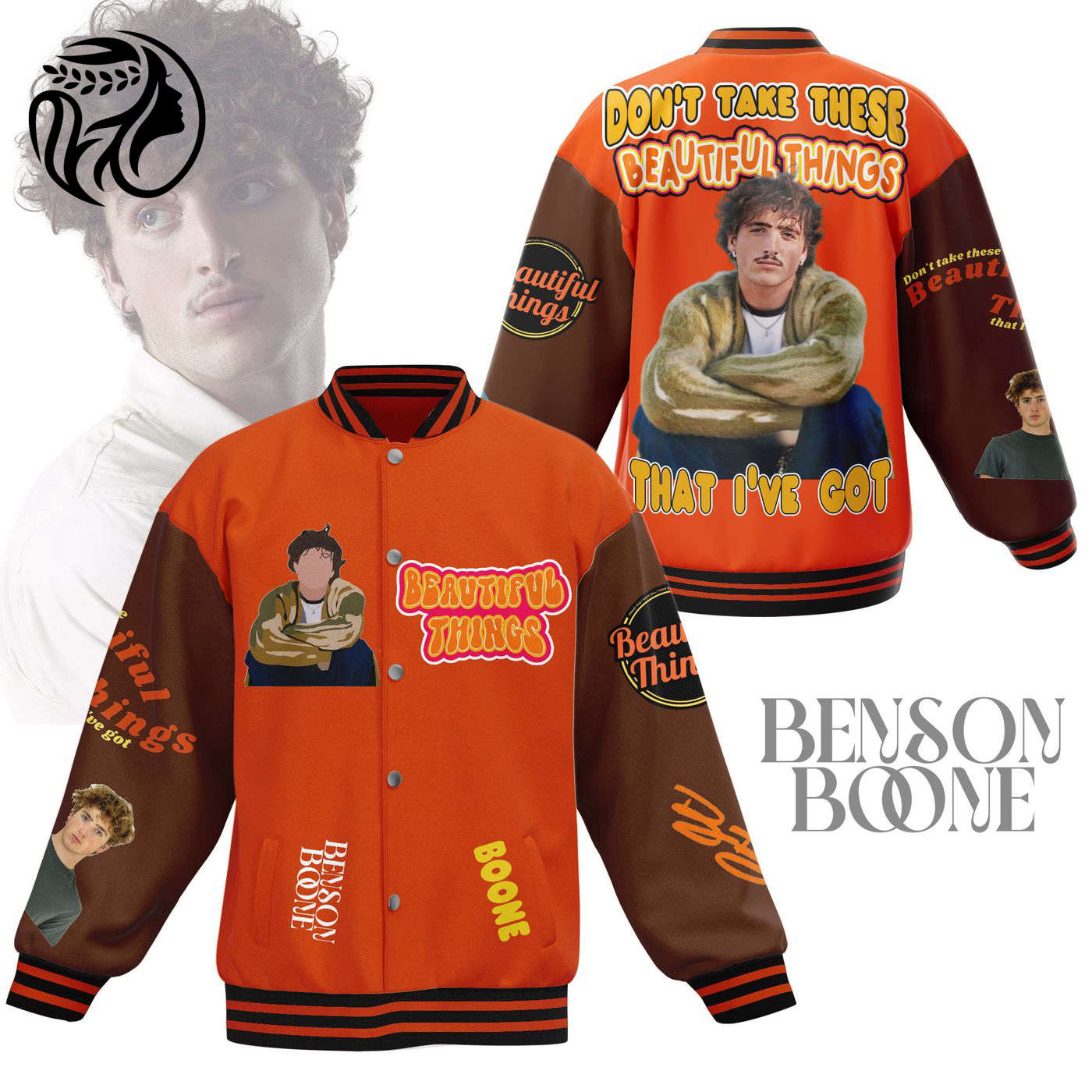 Benson Boone New Premium Baseball Jacket Gift For Fan