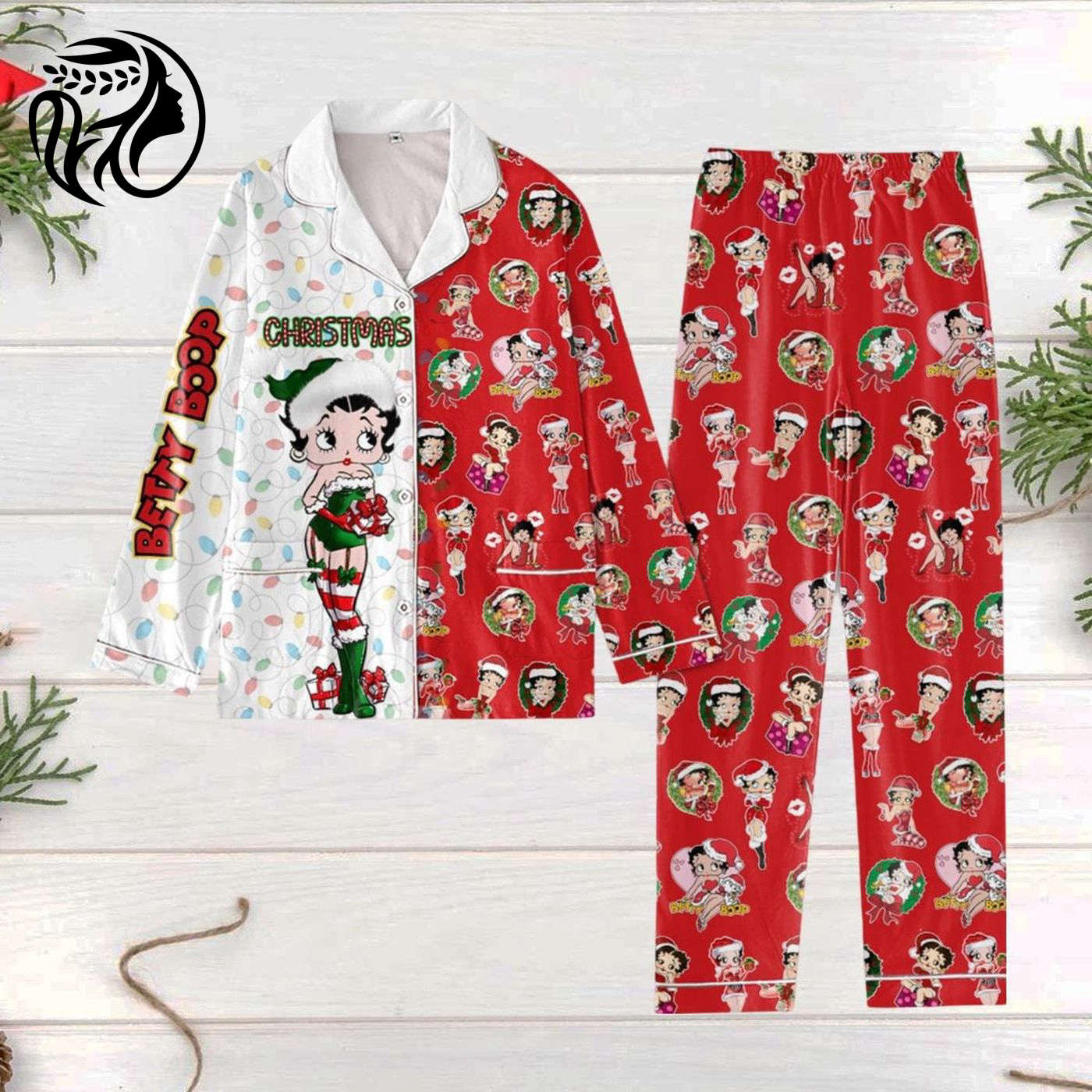 Shop Funny Betty Boop Christmas Pajamas – Perfect Xmas Movie Gift!