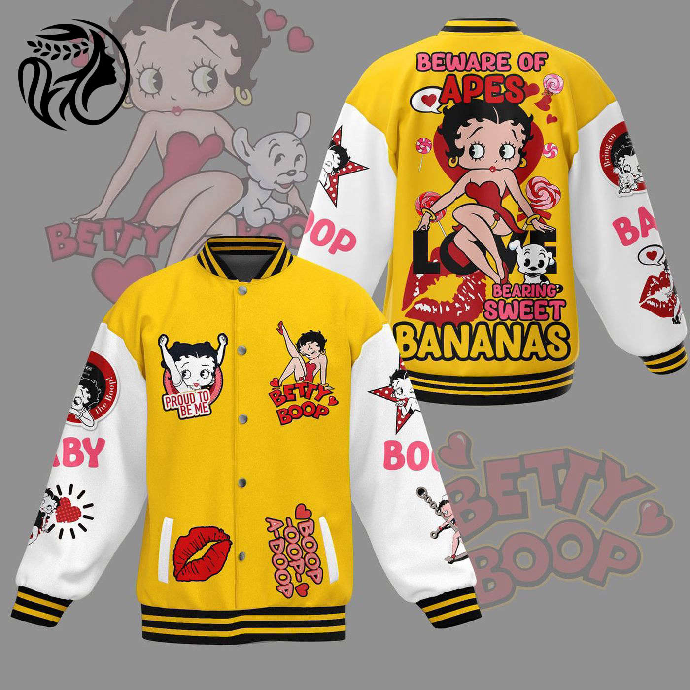 Betty Boop New Premium Baseball Jacket Gift For Fan