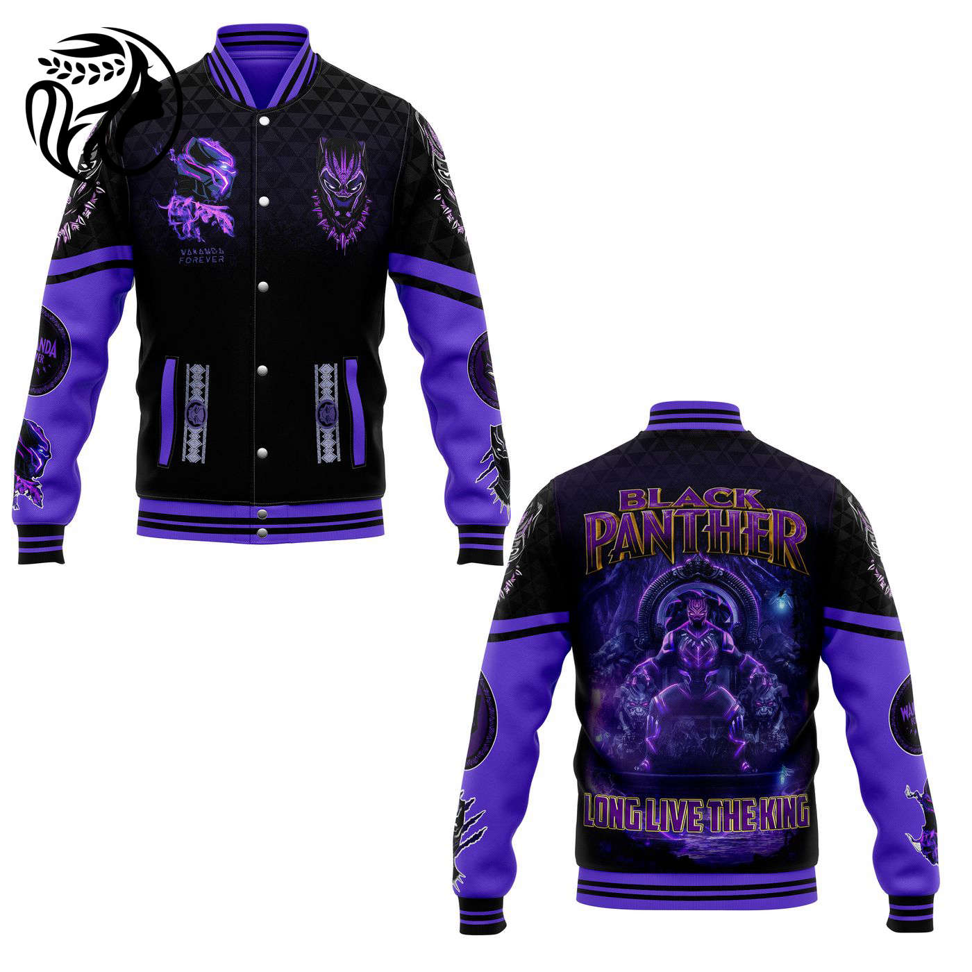 Black Panther New Premium Baseball Jacket Gift For Fan