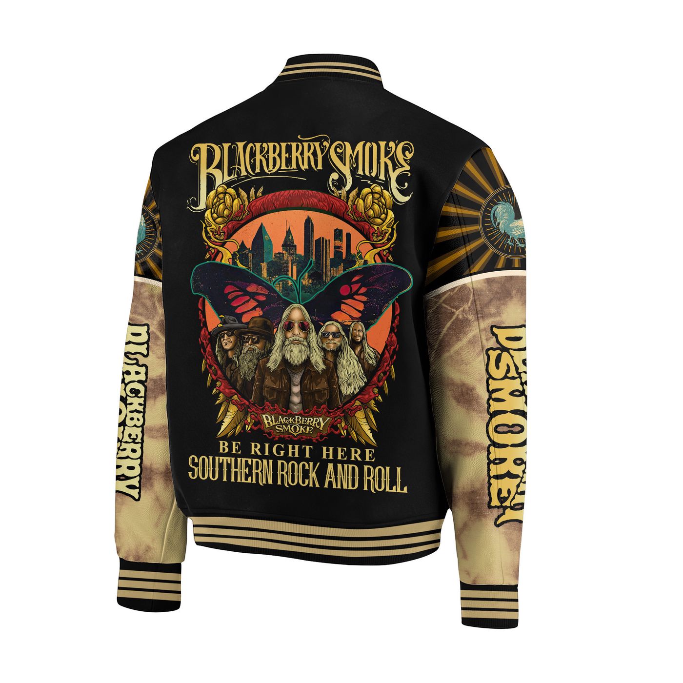 Blackberry Smoke New Premium Baseball Jacket Gift For Fan Blackberry Smoke New Premium Baseball Jacket Gift For Fan