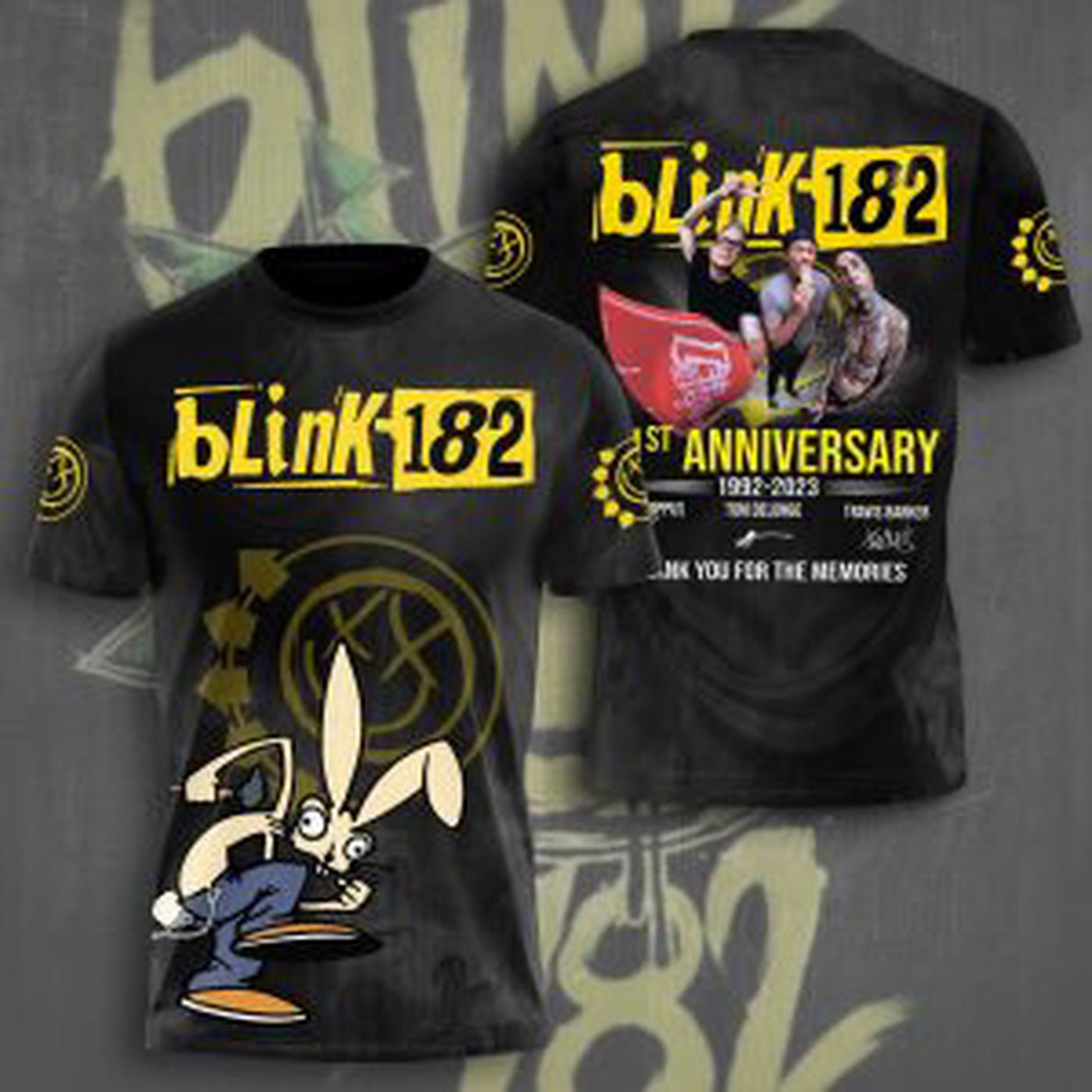 Blink-182 3D T-Shirt Sweatshirt & Hoodie  – Gift for Women: Trendy Eye-Catching Designs for Fans