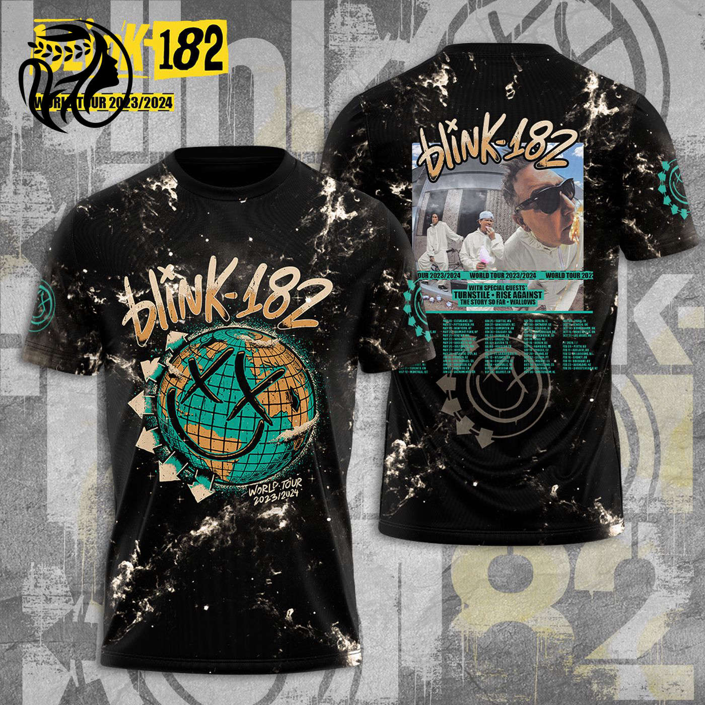 Blink-182 3D T-Shirt Sweatshirt & Hoodie  – Gift for Women: Engaging Band Merchandise for Fans!