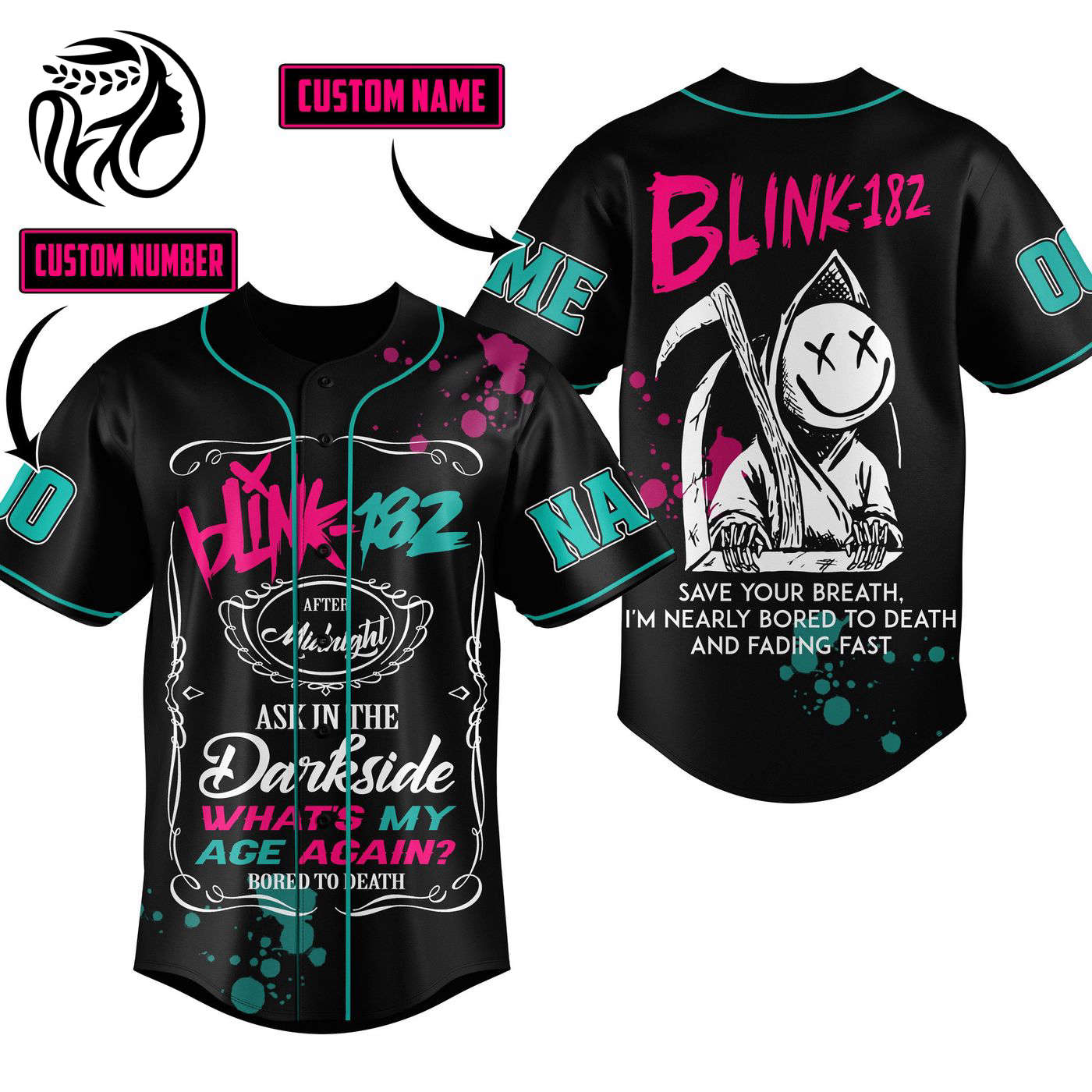 Blink Gift Baseball Jersey For Men Women And Kids Gift