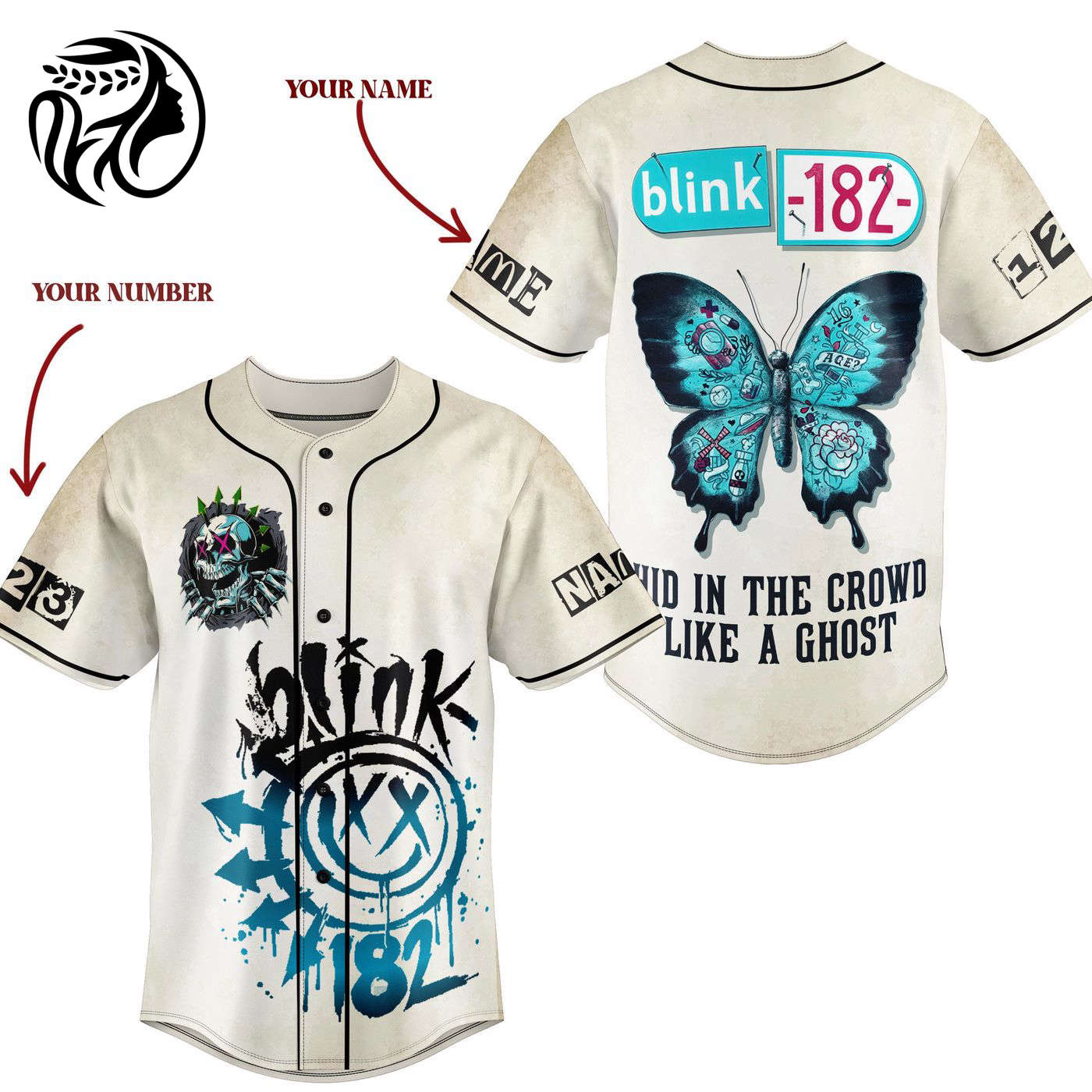 Blink Gift Baseball Jersey For Men Women And Kids Gift