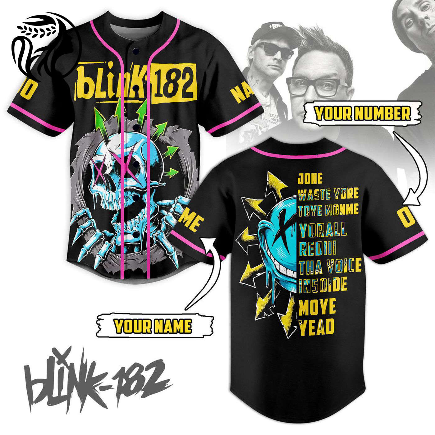 Blink- Gift Baseball Jersey For Men Women And Kids Gift