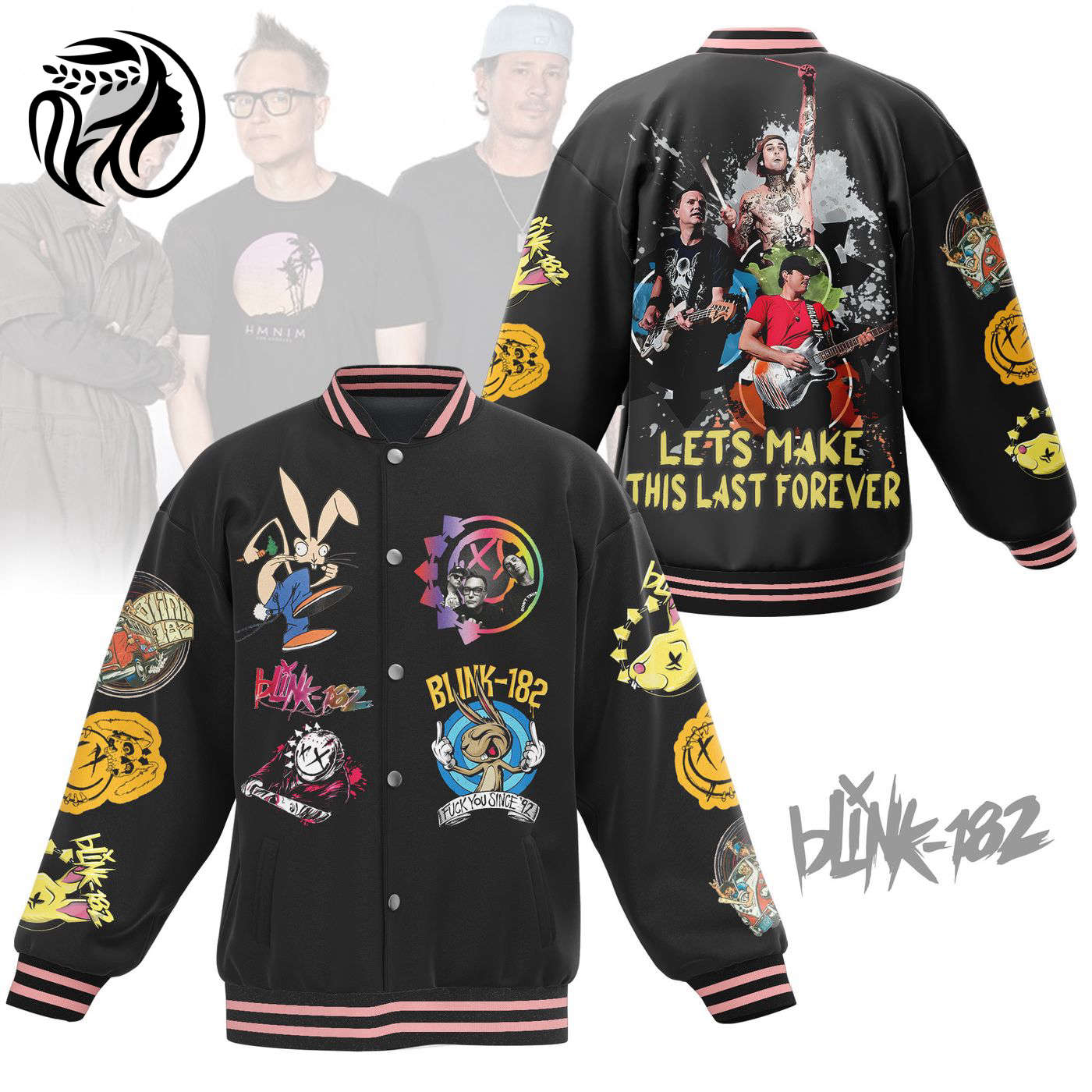 Blink New Premium Baseball Jacket Gift For Fan