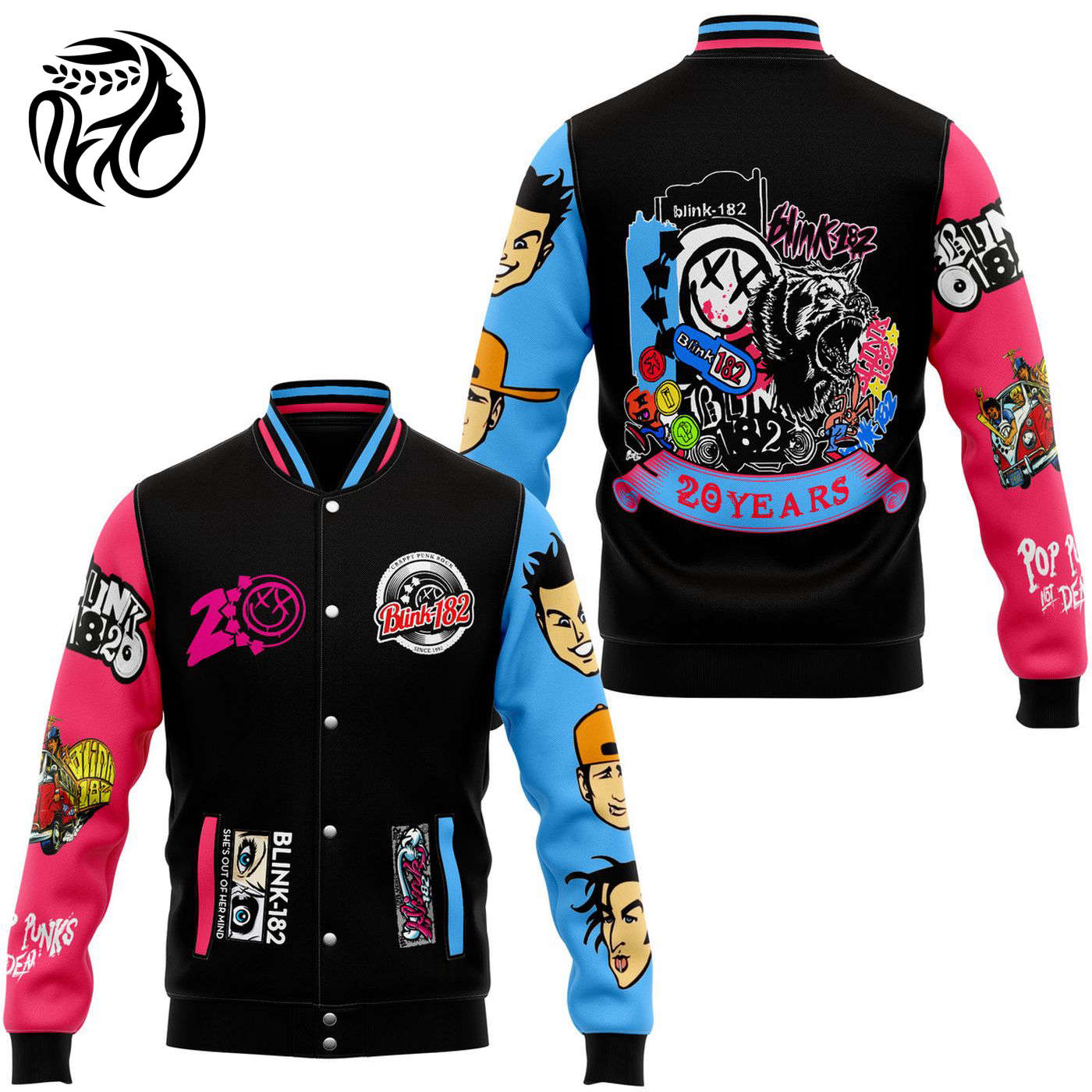 Blink New Premium Baseball Jacket Gift For Fan