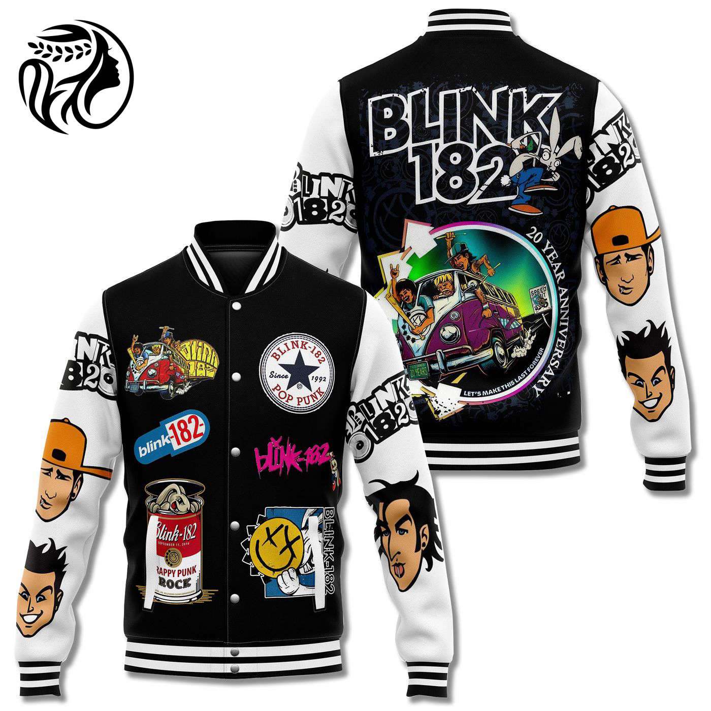 Blink New Premium Baseball Jacket Gift For Fan