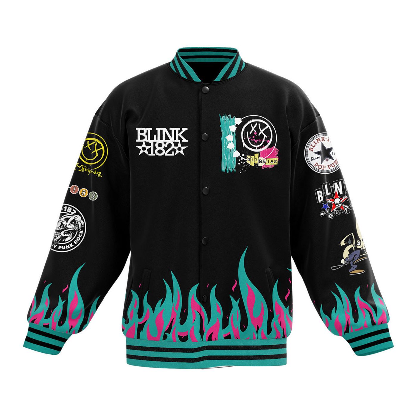 Blink New Premium Baseball Jacket Gift For Fan Blink New Premium Baseball Jacket Gift For Fan