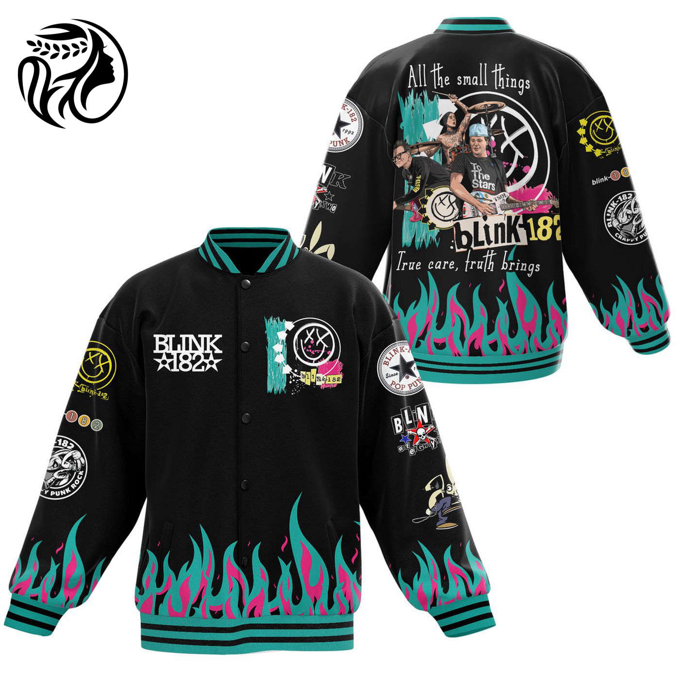 Blink New Premium Baseball Jacket Gift For Fan