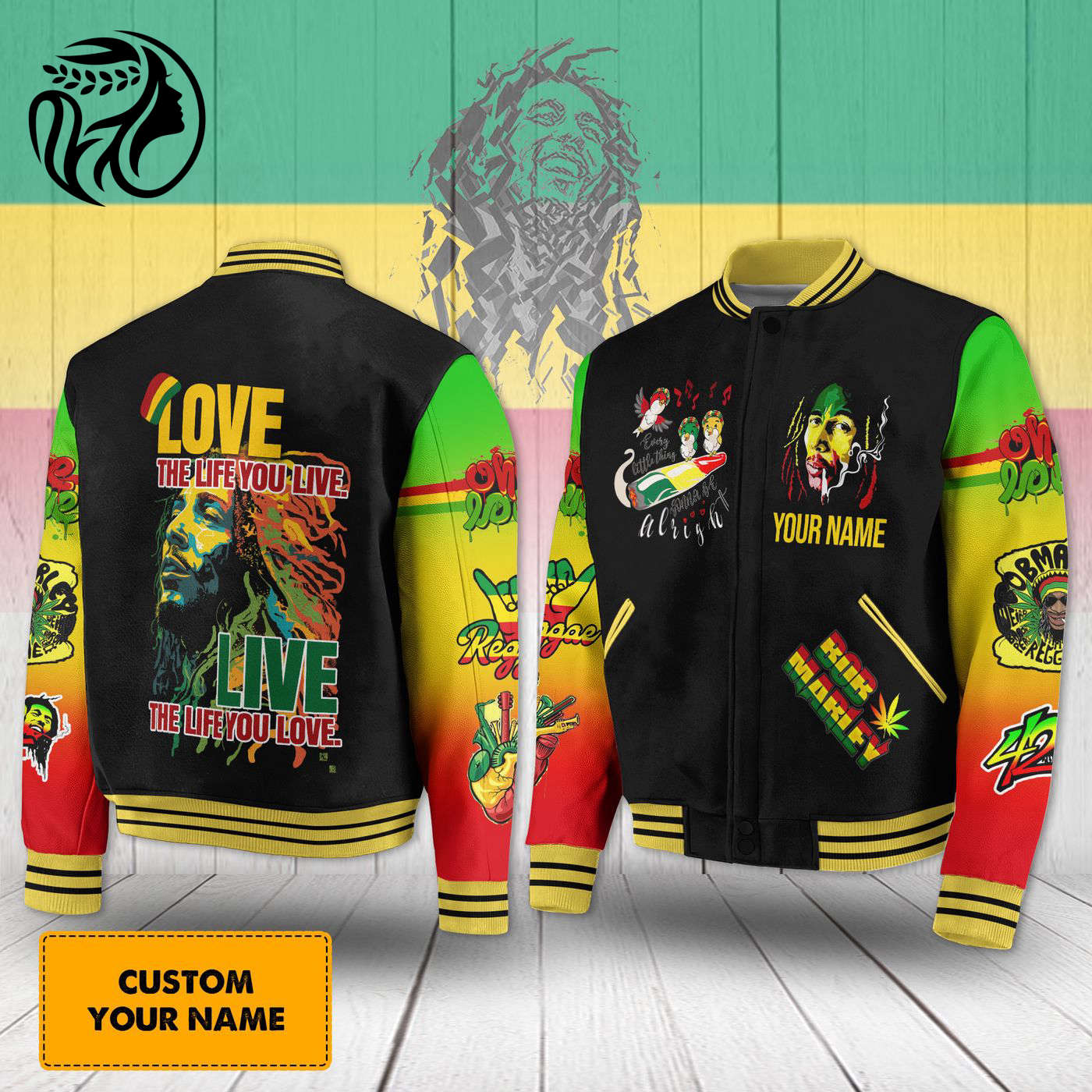 Bob Marley New Premium Baseball Jacket Gift For Fan