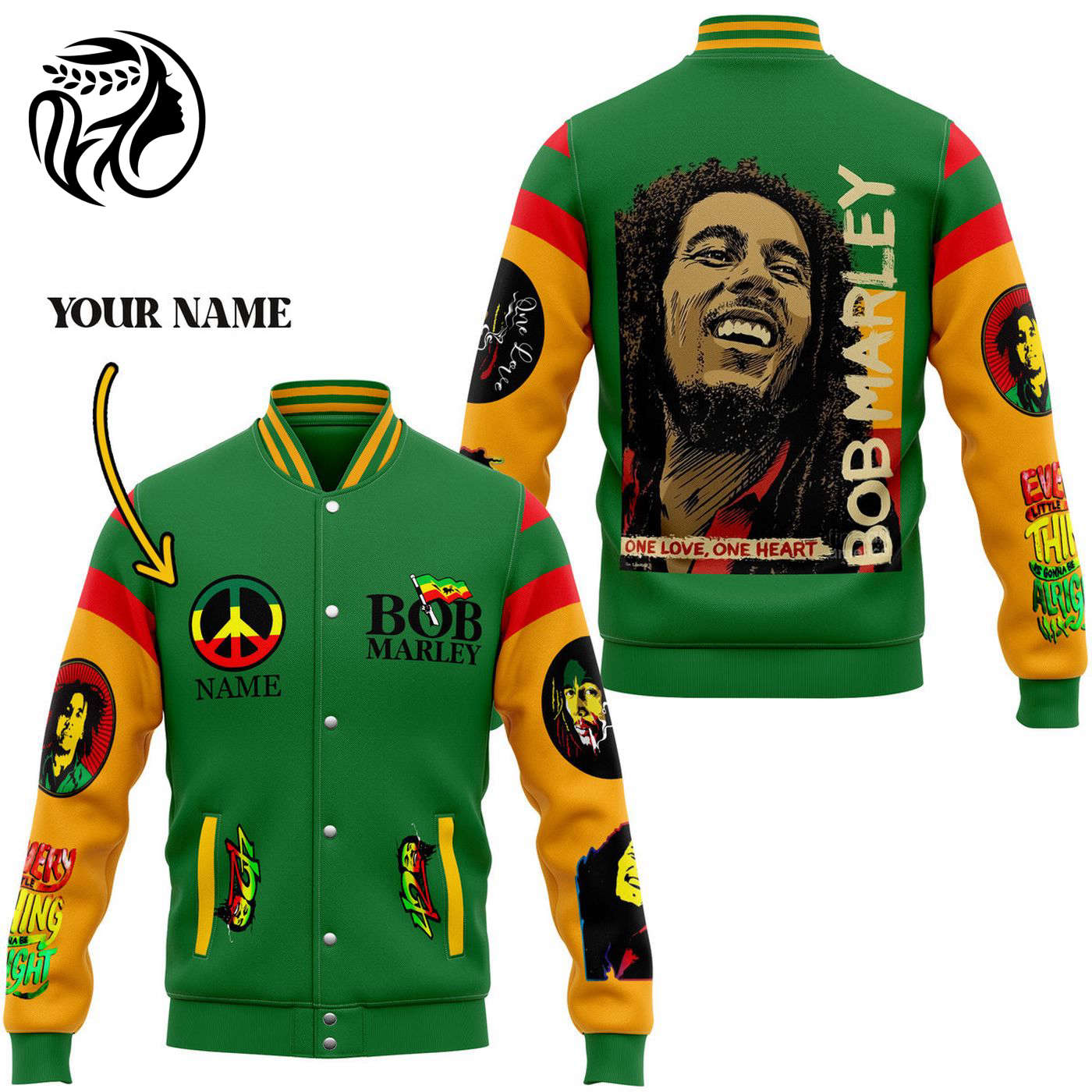Bob Marley New Premium Baseball Jacket Gift For Fan
