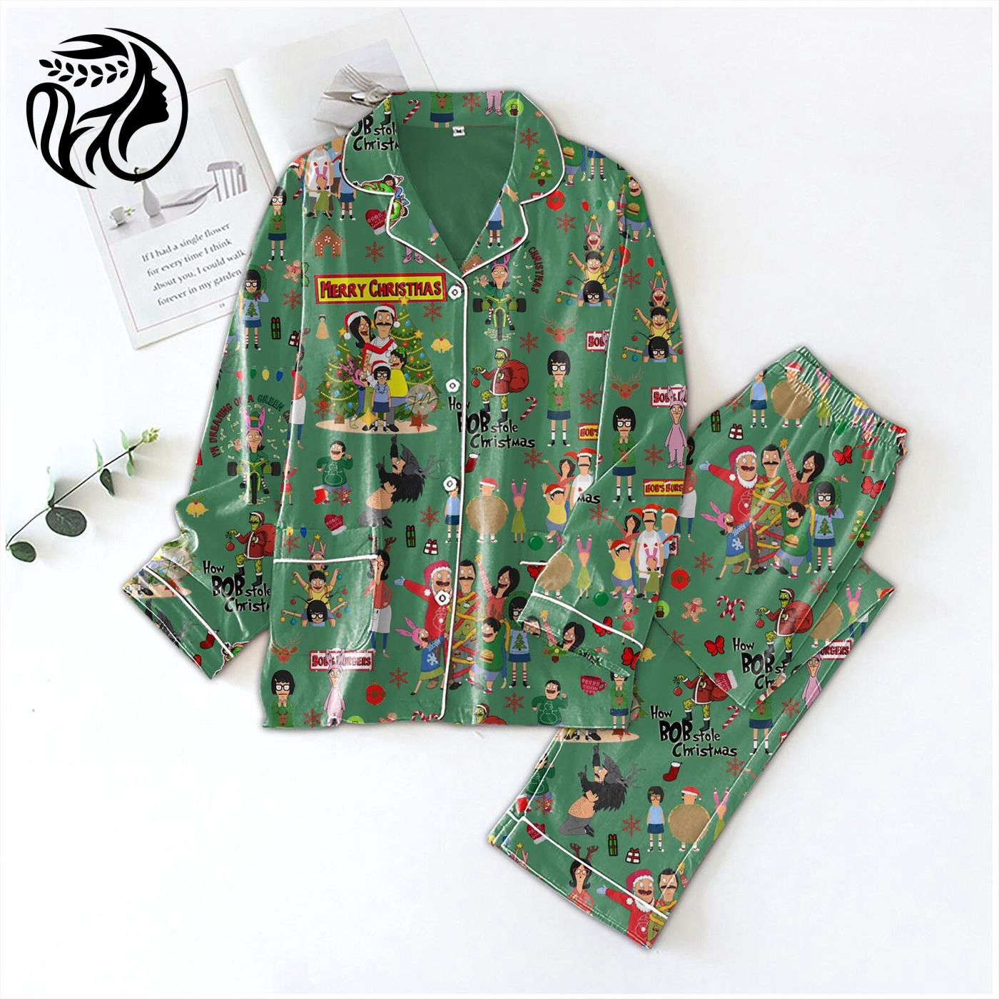 Get Festive with Bobs Burgers Christmas Pajamas – Bob Belcher Shirt Belcher Family Holiday Pajamas Bobby Hill Movie Pajamas & More!