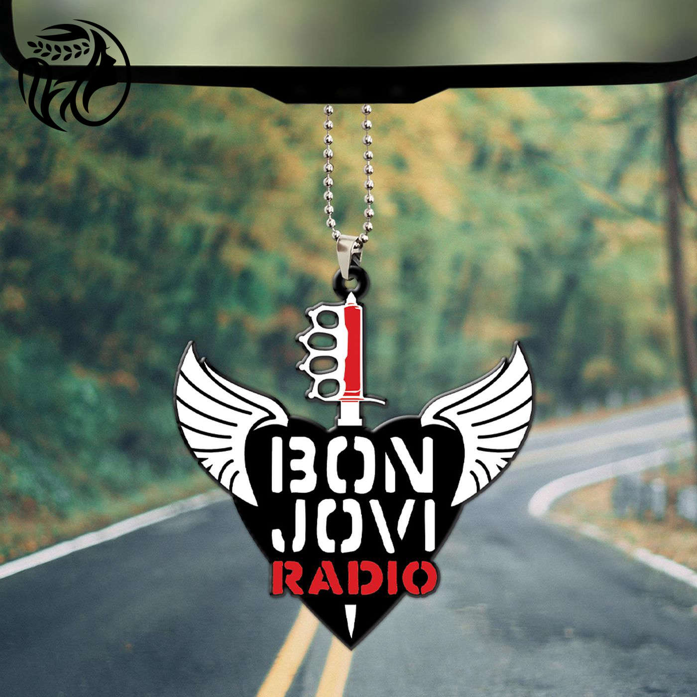 Bon Jovi Custom Shape-sided Acrylic Car Ornament Gift