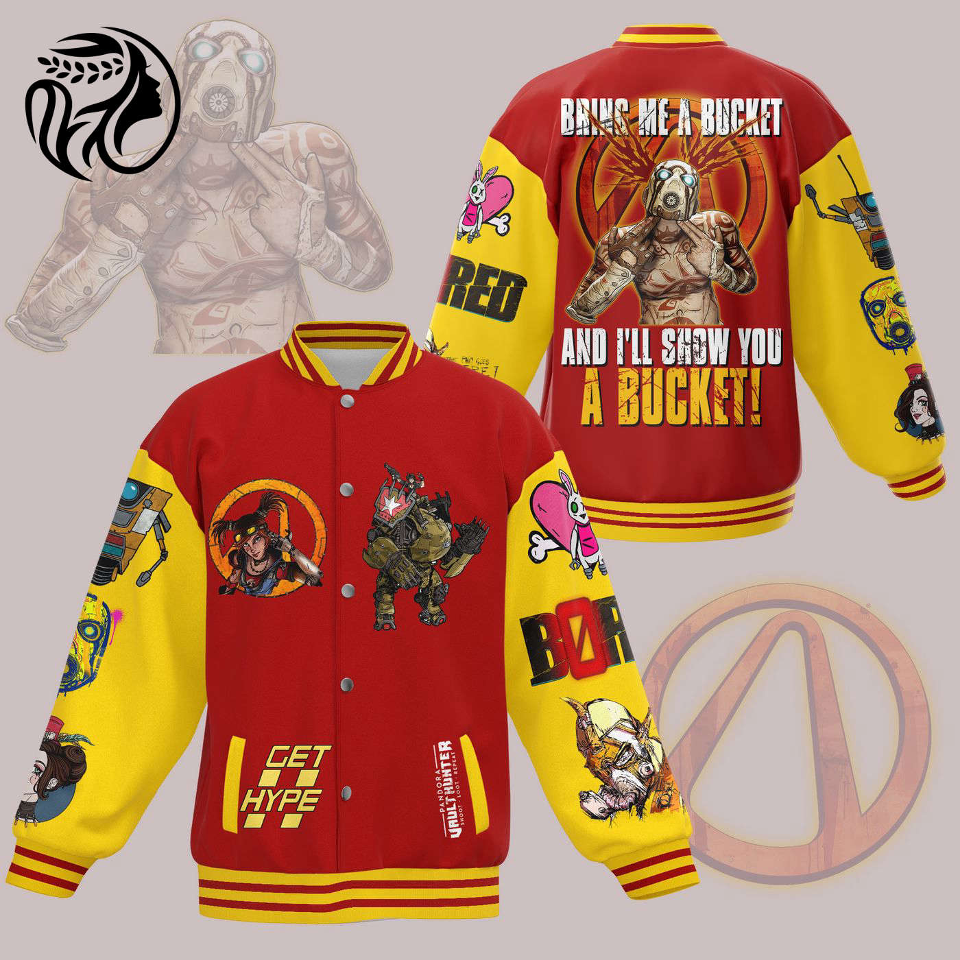 Borderlands New Premium Baseball Jacket Gift For Fan