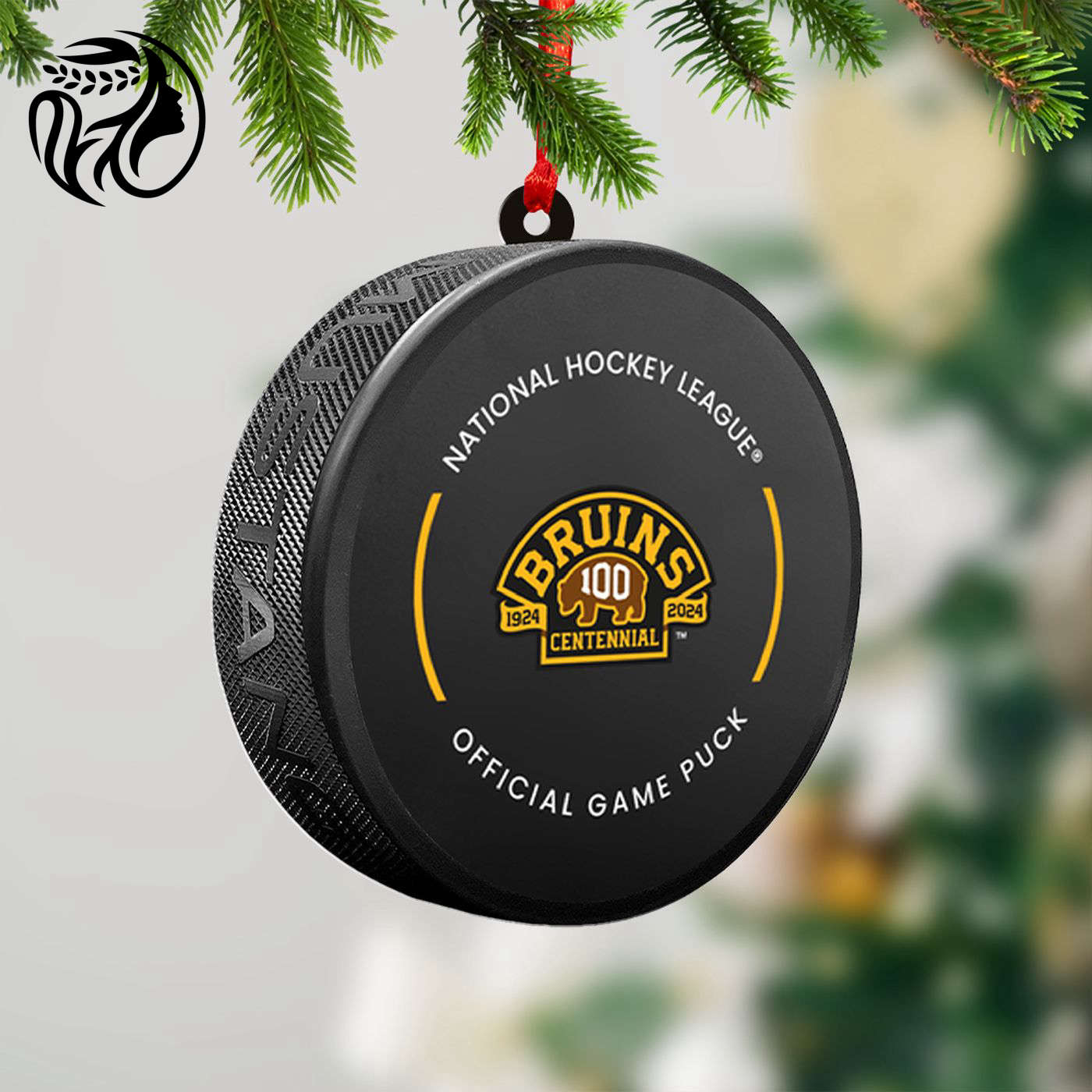 Boston Bruins 2-Side Printed Acrylic Ornament  – Gift for Christmas Day
