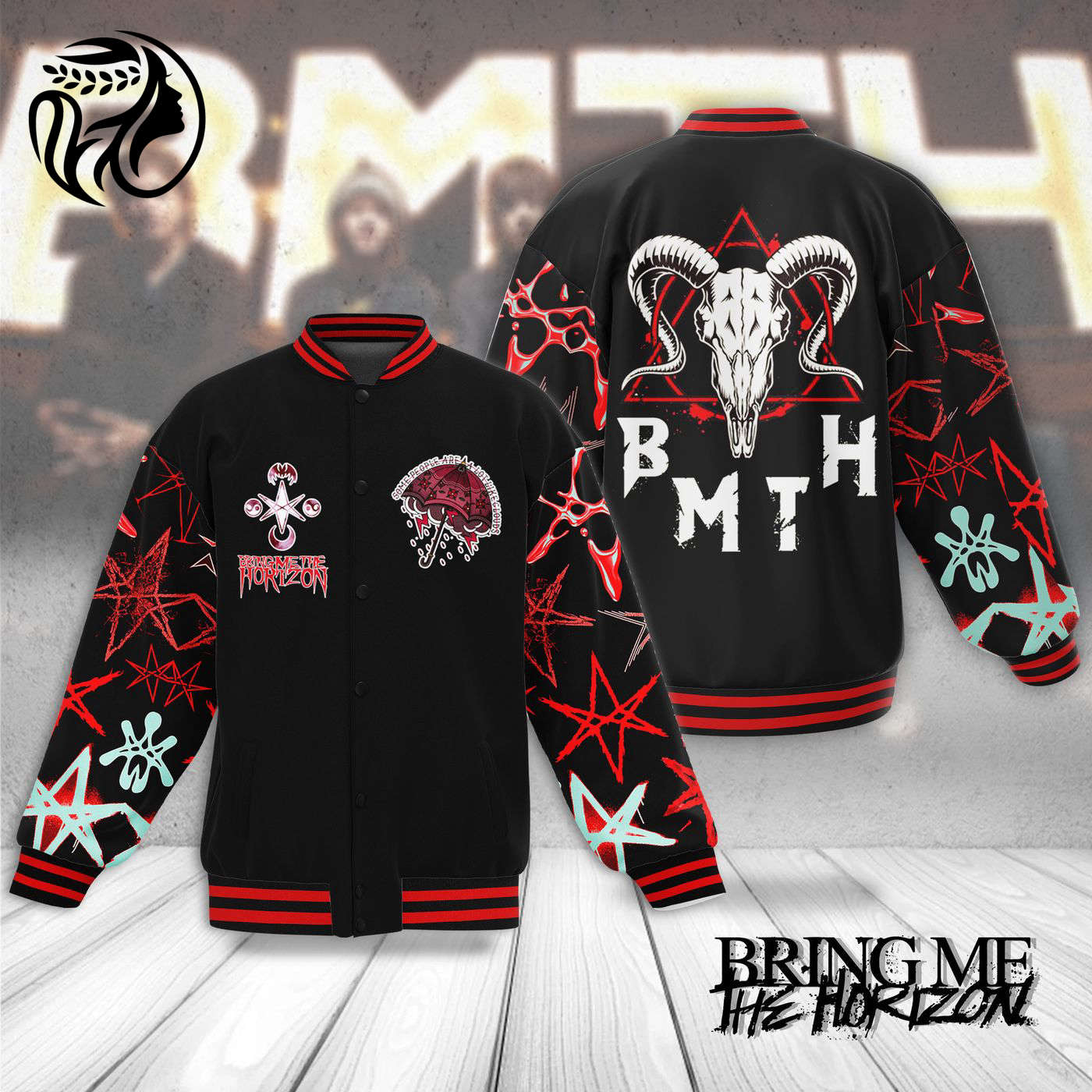 Bring Me The Horizon New Premium Baseball Jacket Gift For Fan