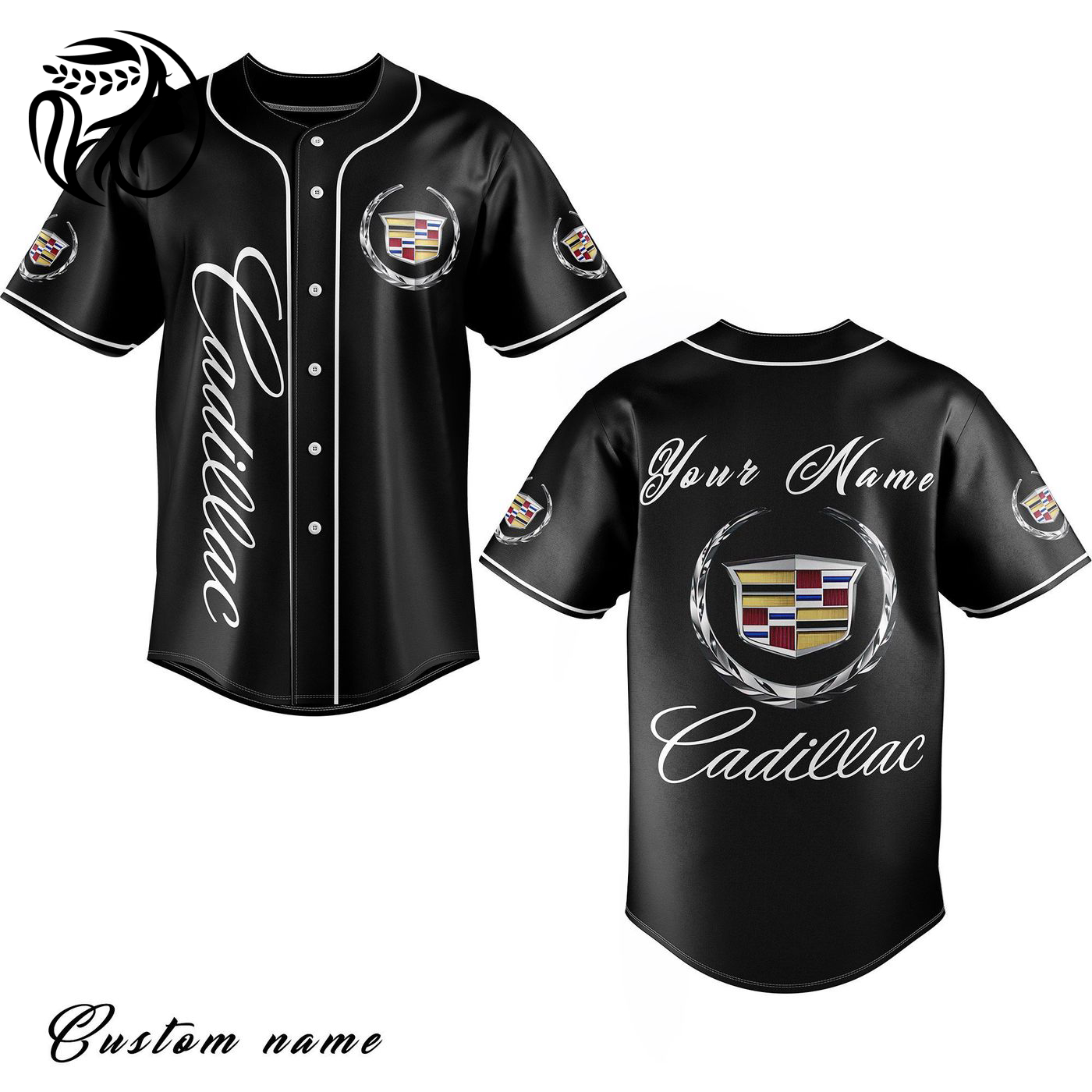 Cadillac Baseball Jersey For Men Women And Kids Gift