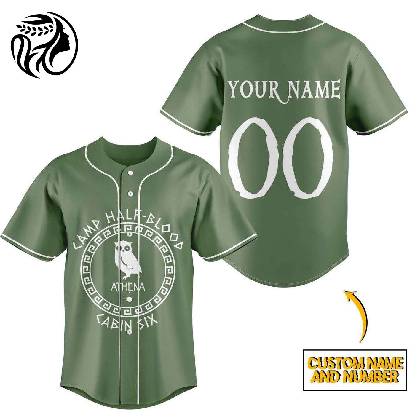 Camp Half-Blood Baseball Jersey For Men Women And Kids Gift