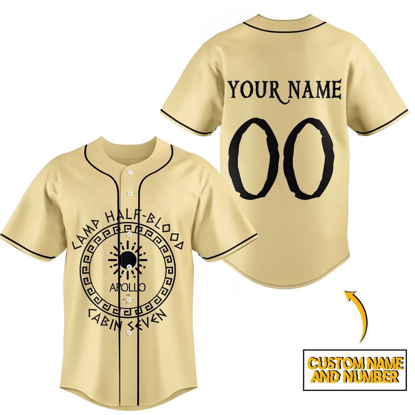 Camp Half-Blood Baseball Jersey For Men Women And Kids Gift