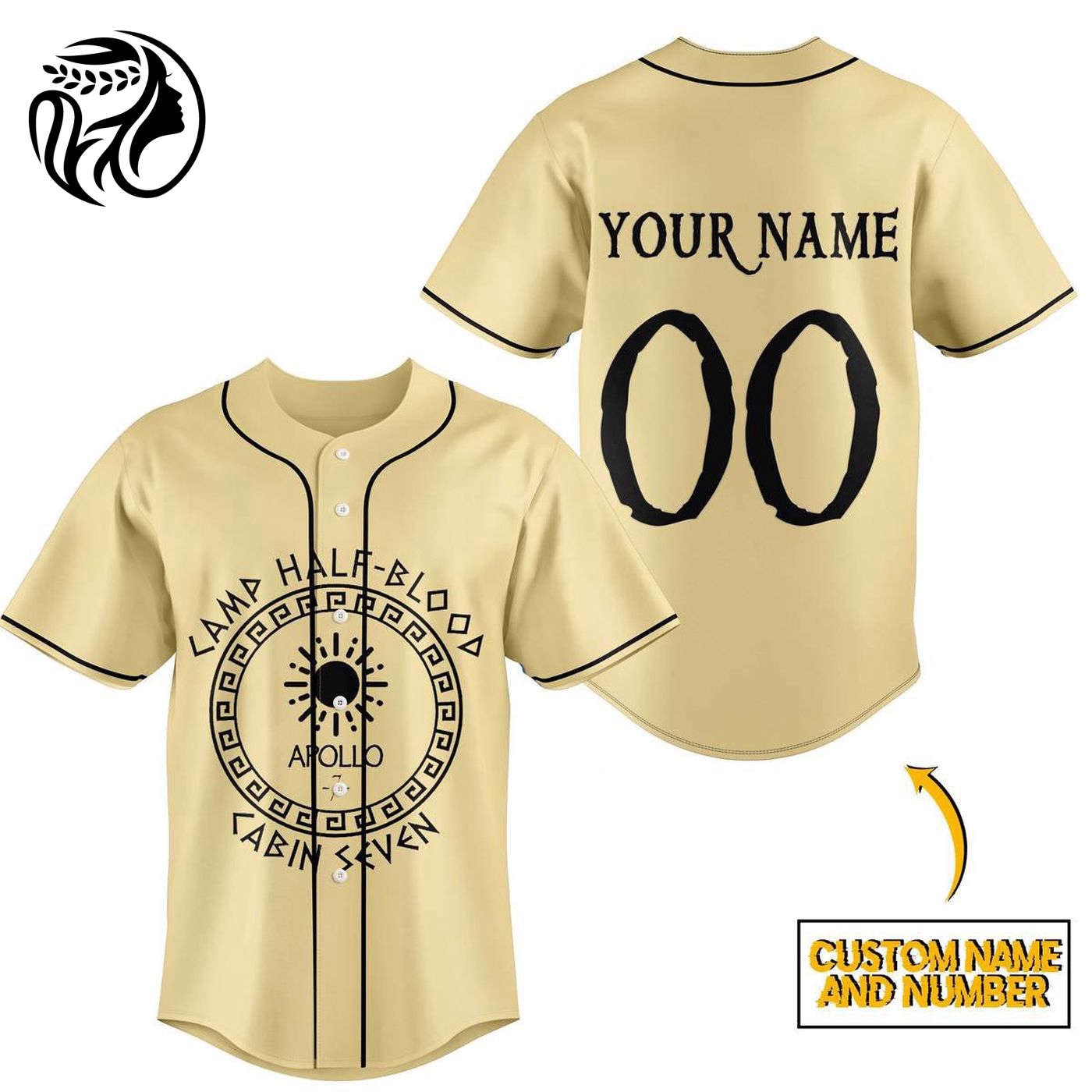 Camp Half-Blood Baseball Jersey For Men Women And Kids Gift