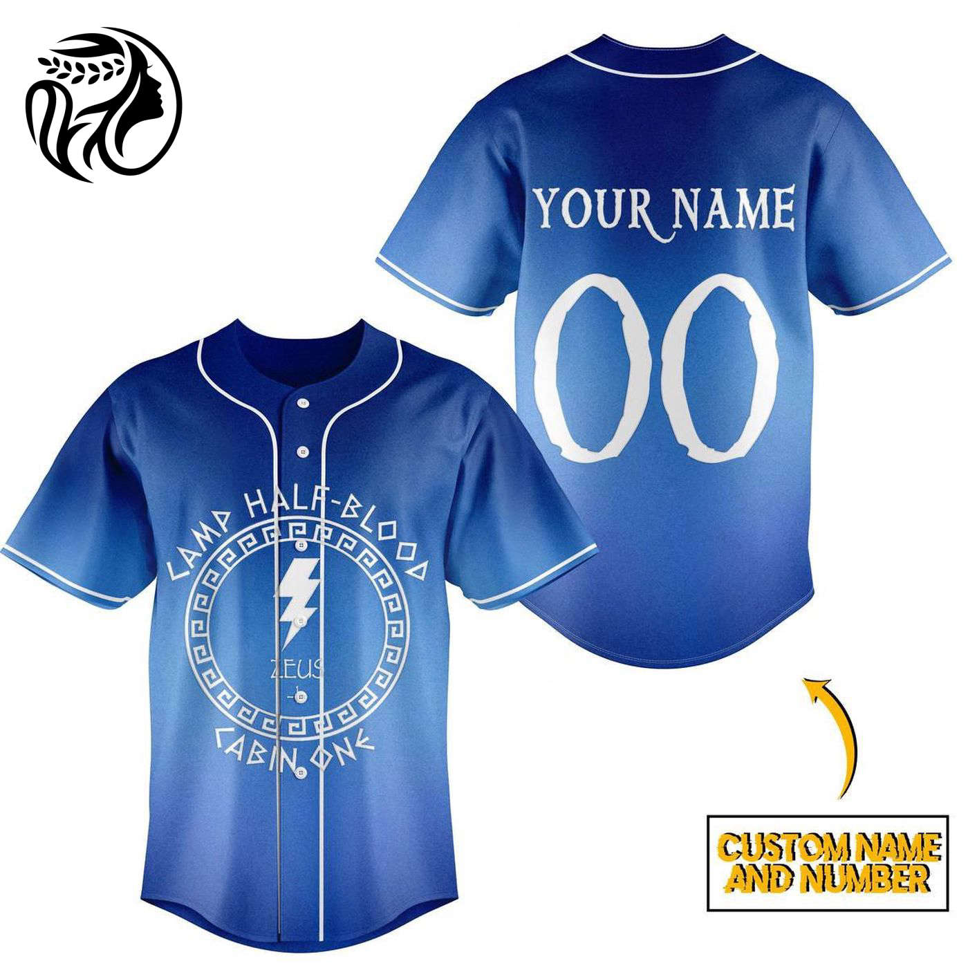 Camp Half-Blood Baseball Jersey For Men Women And Kids Gift