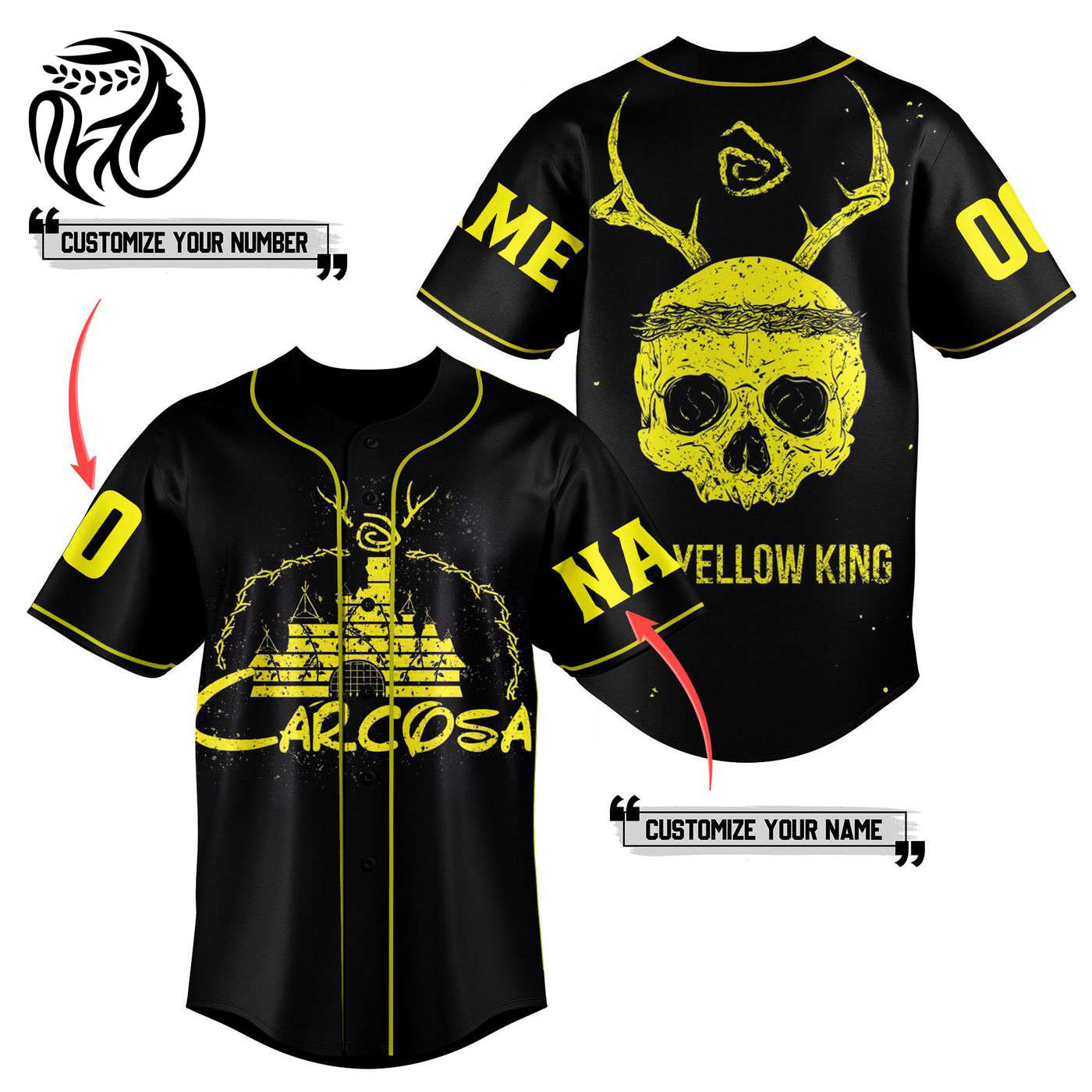 Carcosa Baseball Jersey For Men Women And Kids Gift