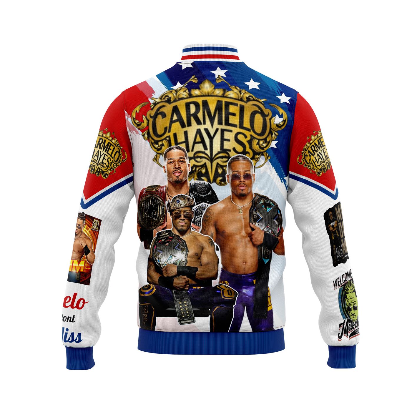 Carmelo Hayes New Premium Baseball Jacket Gift For Fan Carmelo Hayes New Premium Baseball Jacket Gift For Fan